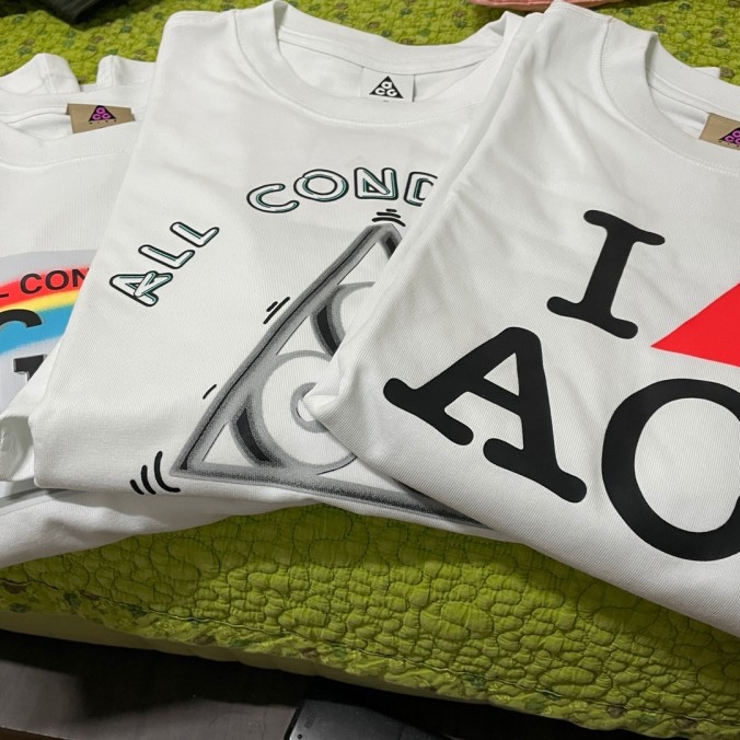 Nike ACG License Plate T-Shirt - Asia 착용 스타일