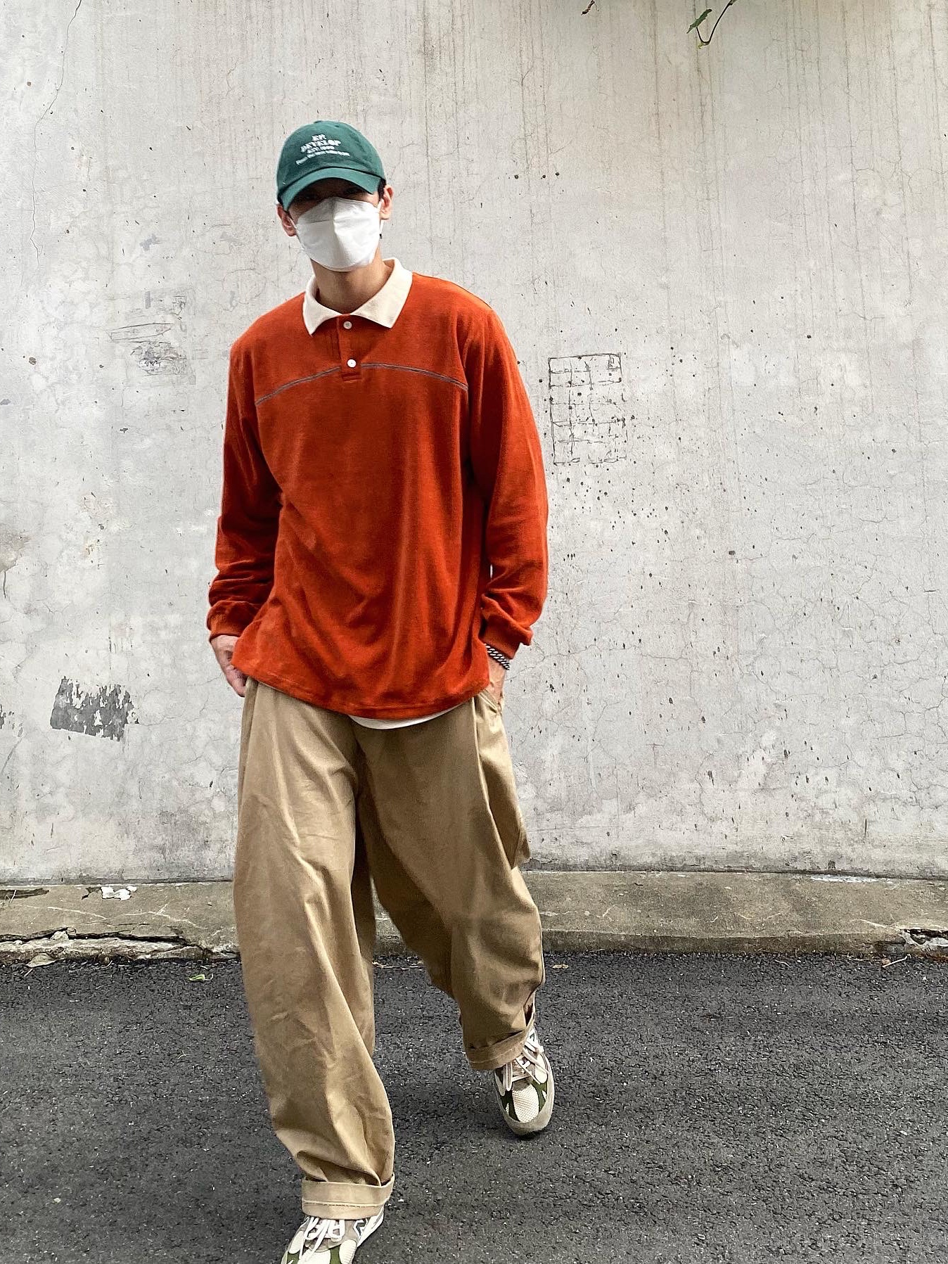 New Balance x Aime Leon Dore 991 Made in UK Grey 착용 스타일 - 3