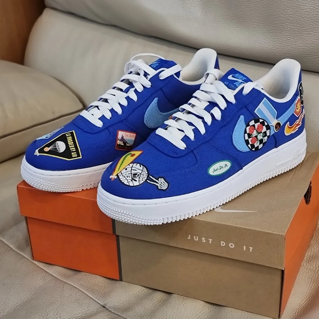 Nike Air Force 1 '07 PRM Patched Up 착용 스타일
