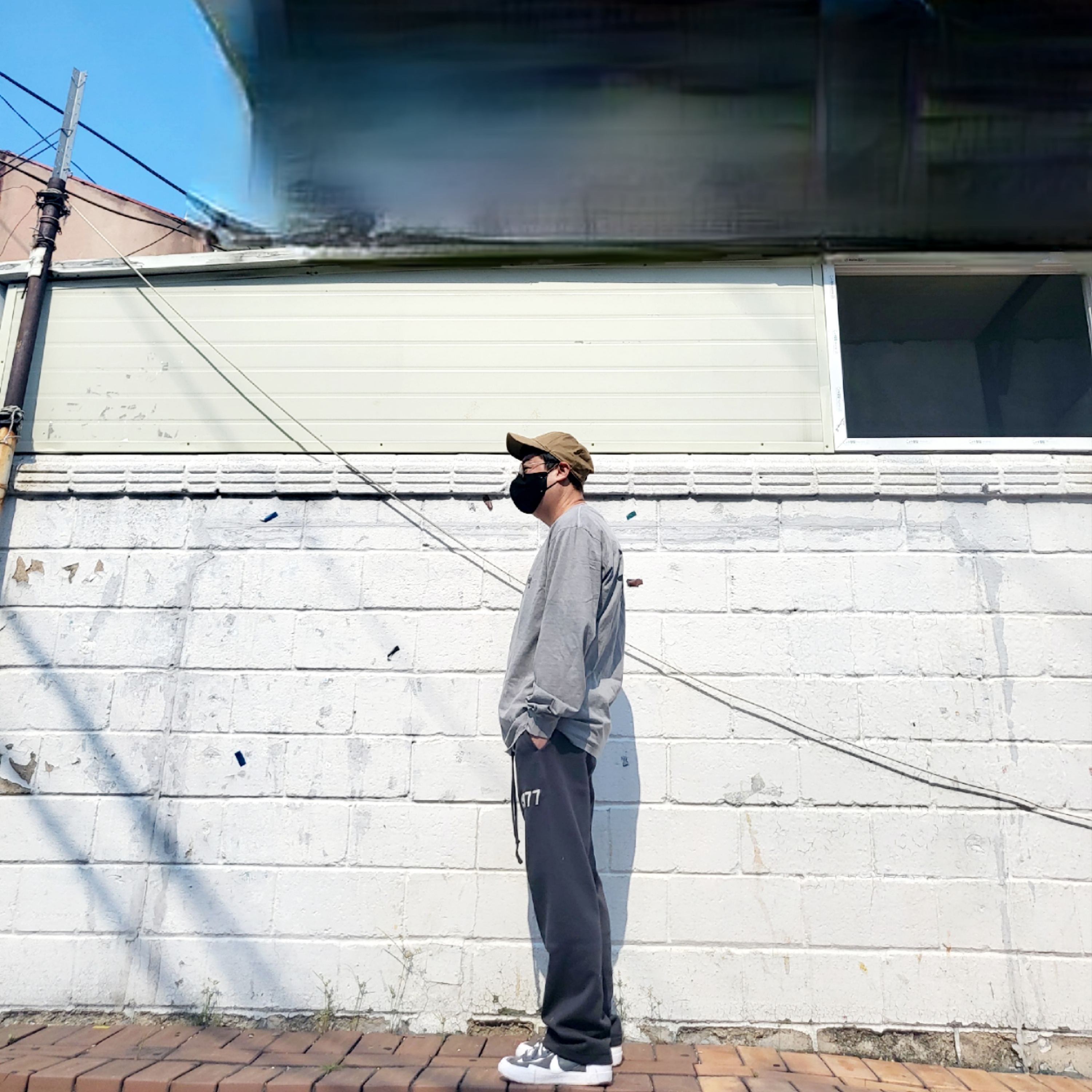 Nike Heritage 86 Futura Washed Cap Dark Driftwood, Stussy Basic Stussy Pigment Dyed LS T-Shirt Grey 2022 착용 스타일 - 2