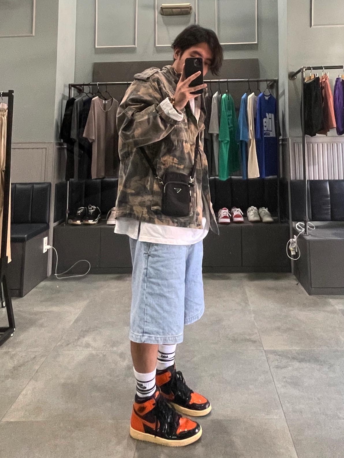 Jordan 1 Retro High Shattered Backboard 3.0 착용 스타일 - 1