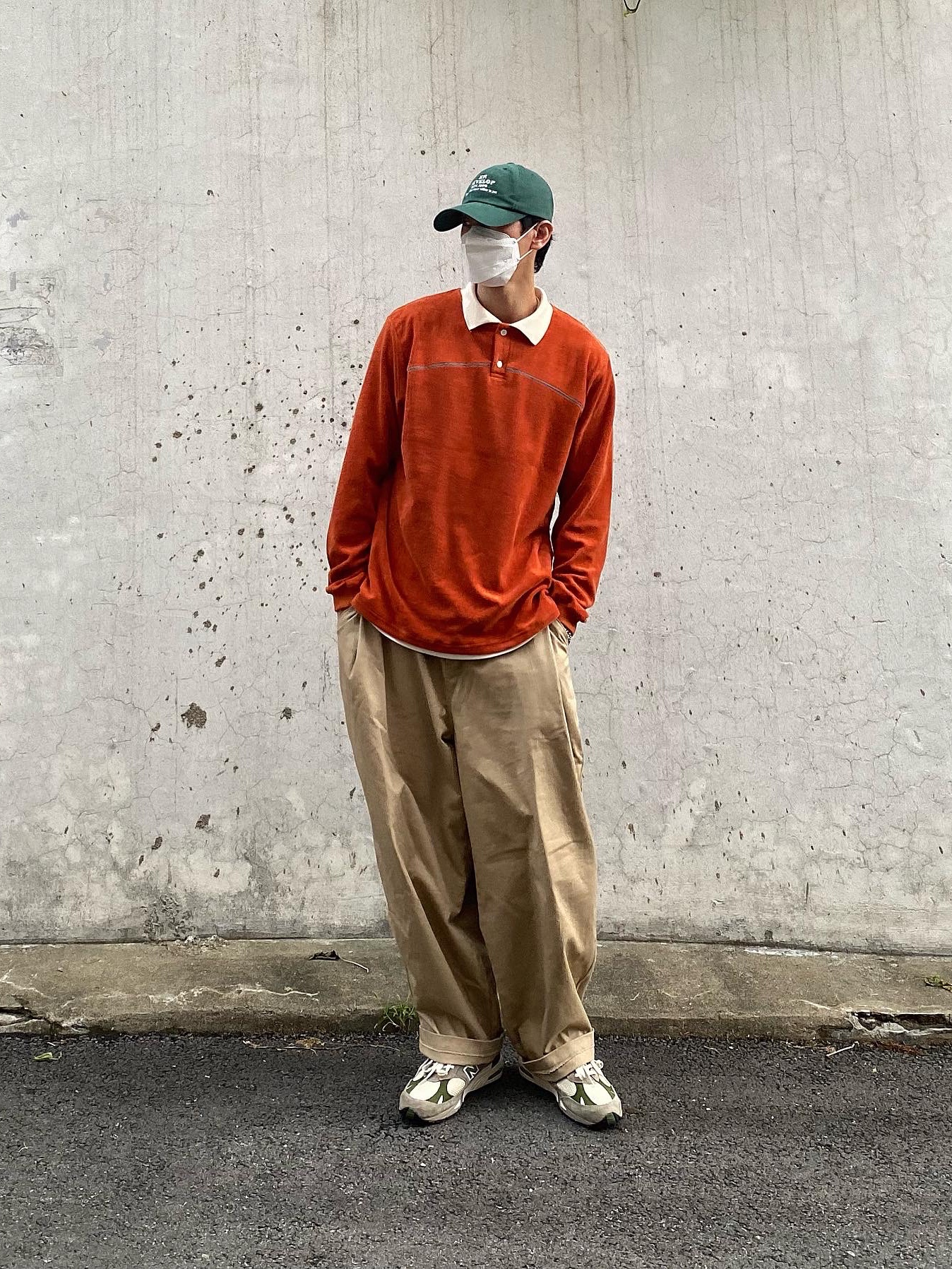 New Balance x Aime Leon Dore 991 Made in UK Grey 착용 스타일 - 4