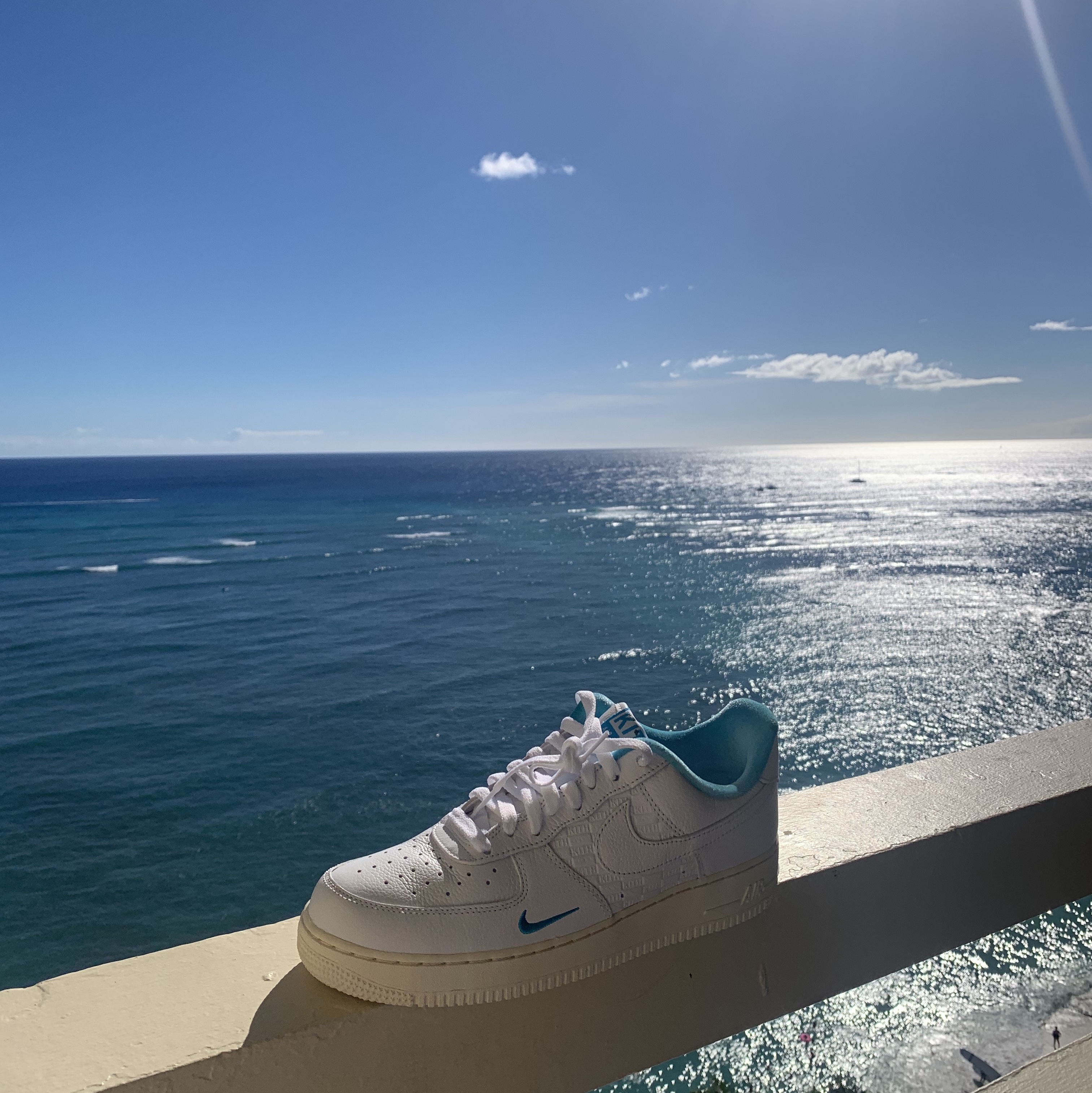 Nike x Kith Air Force 1 Low Hawaii 착용 스타일