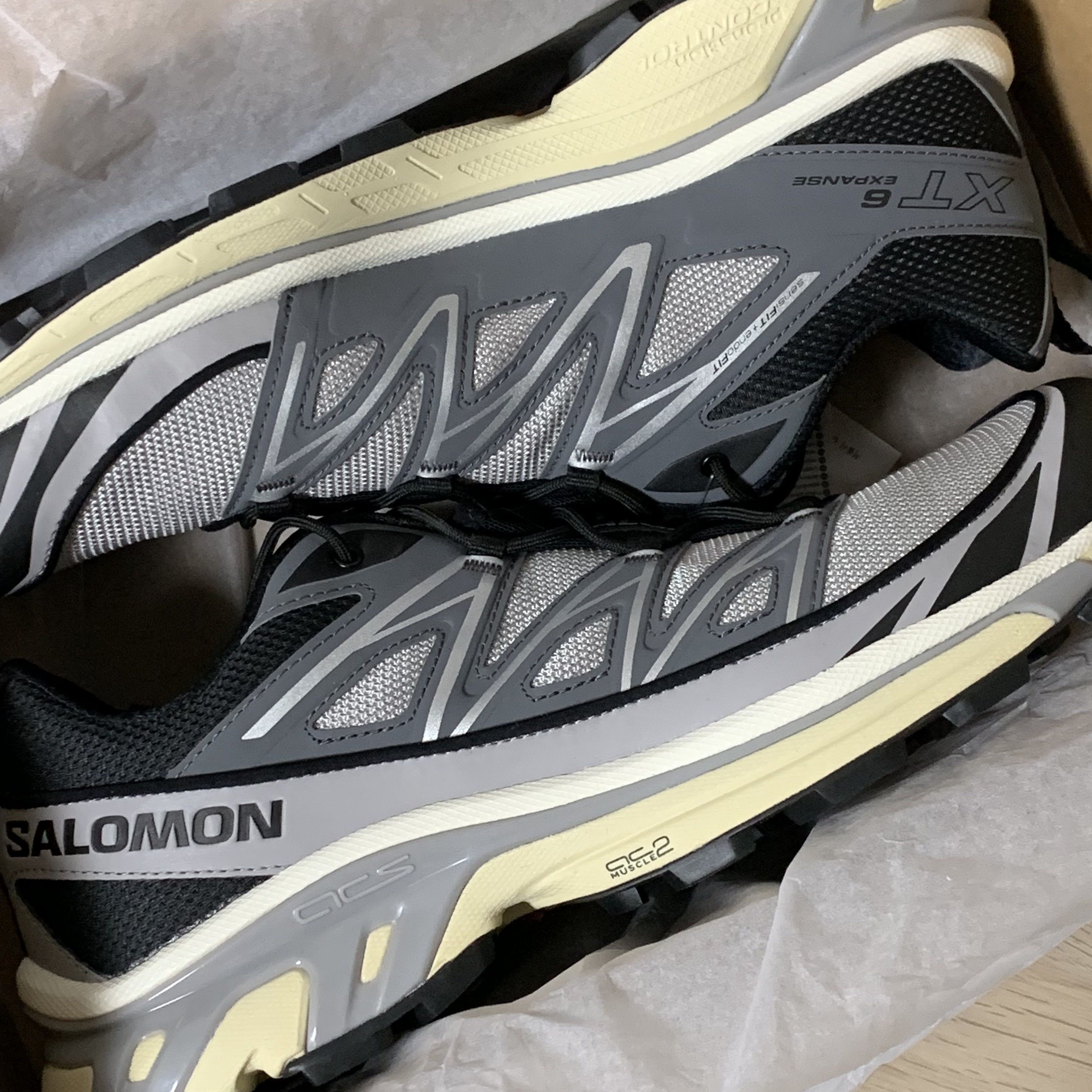 Salomon XT-6 Expanse Alloy Quiet Shade 착용 스타일