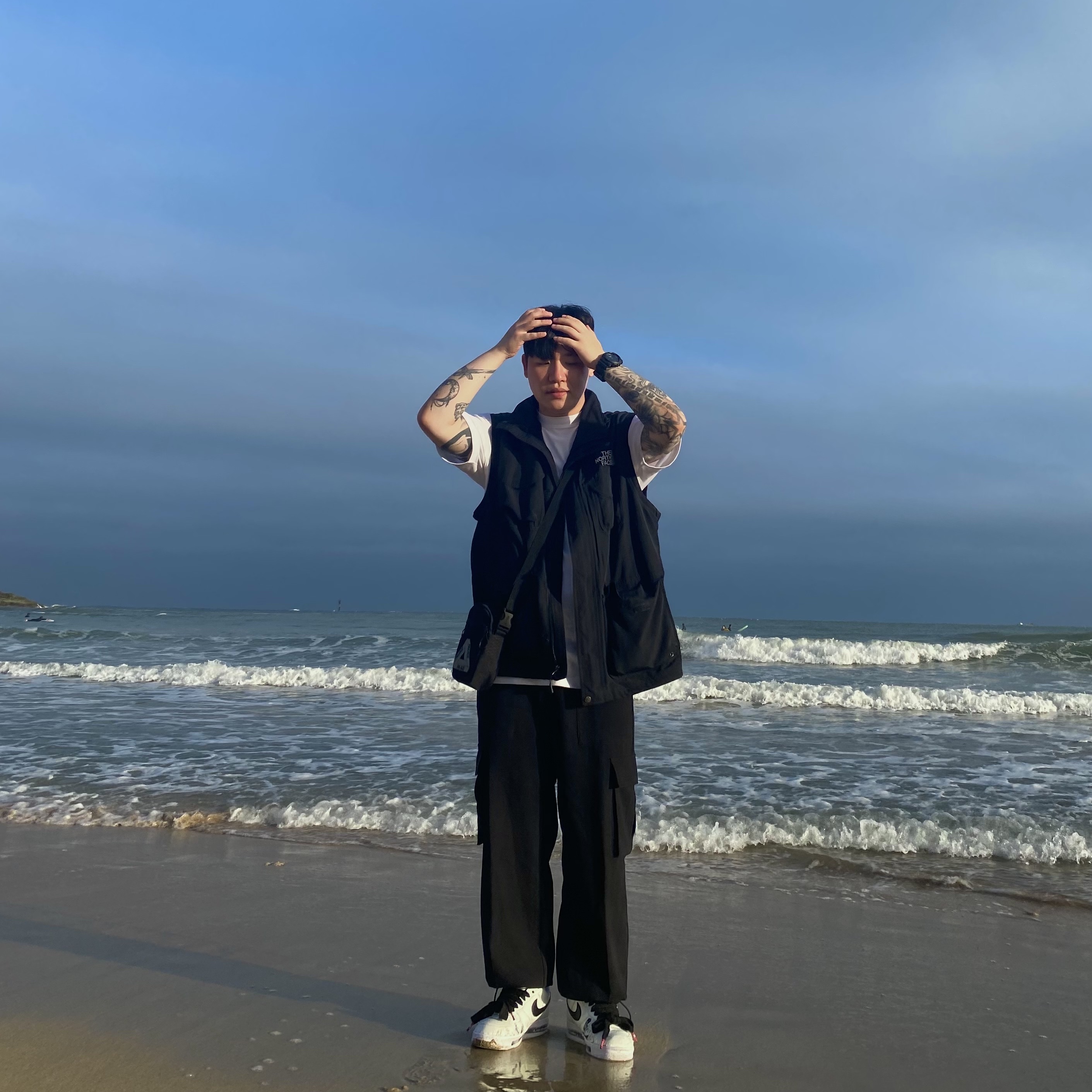 Nike x Peaceminusone Air Force 1 Low Para-Noise 2.0, Supreme x The North Face Trekking Convertible Jacket Black - 22SS 착용 스타일