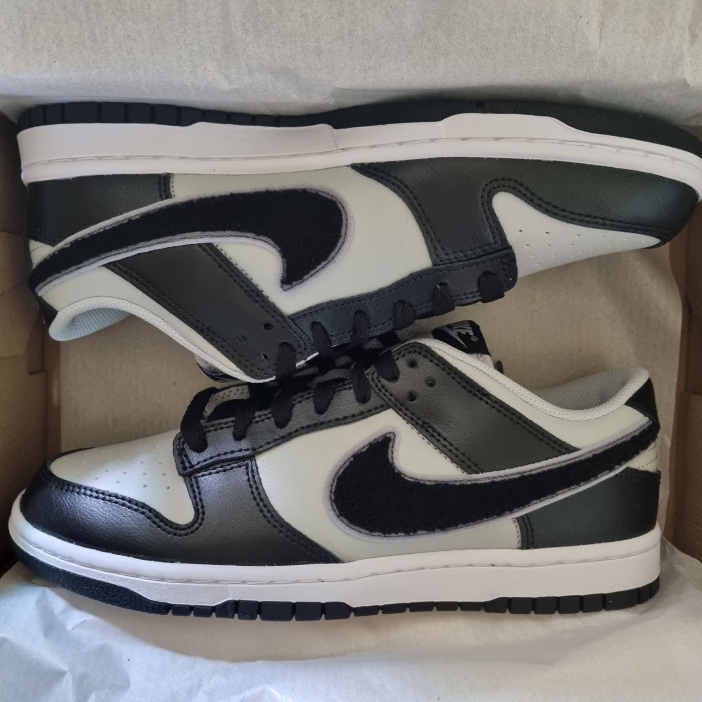 Nike Dunk Low Retro Grey Fog Black 착용 스타일