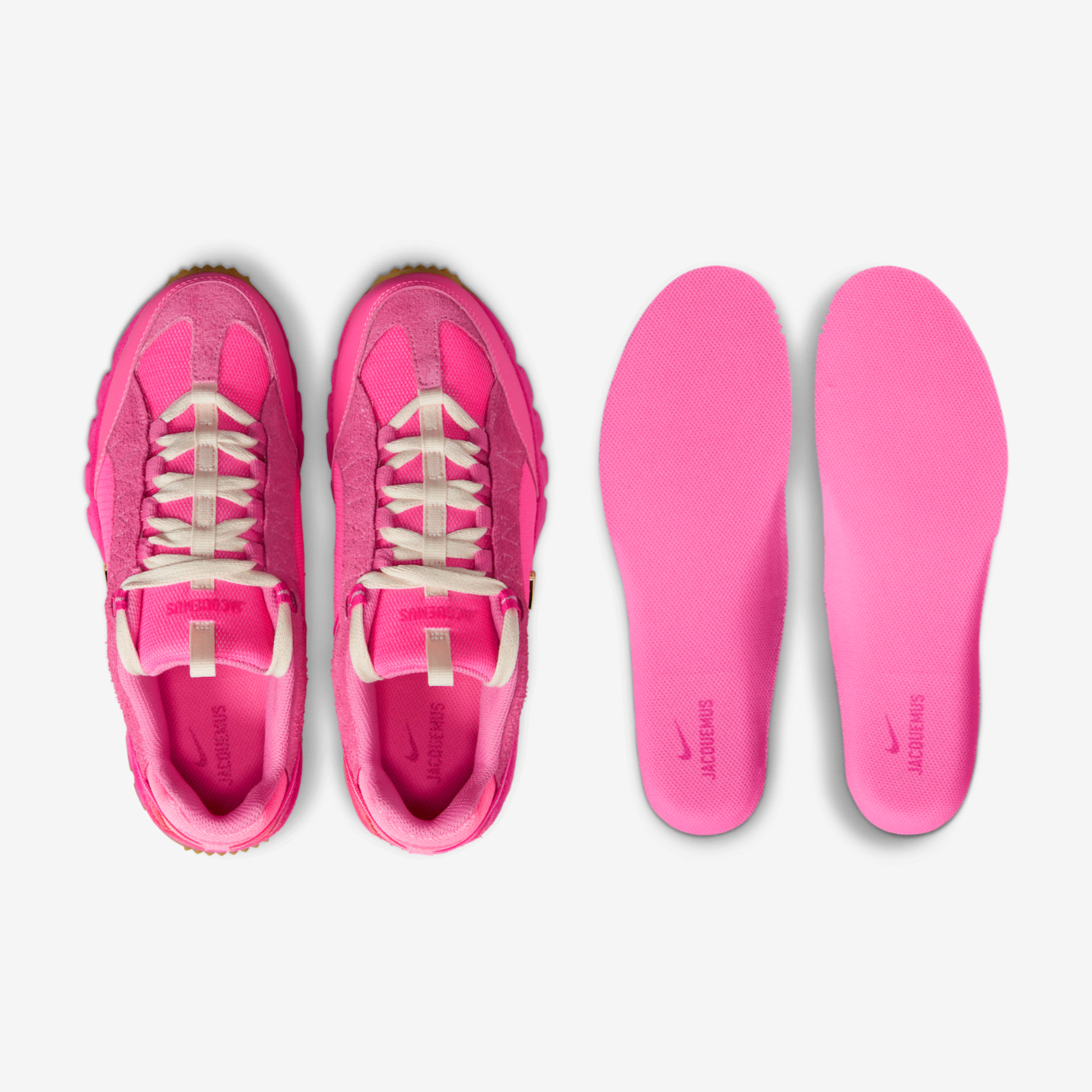 Nike x Jacquemus Air Humara LX Pink Flash 착용 스타일 - 4
