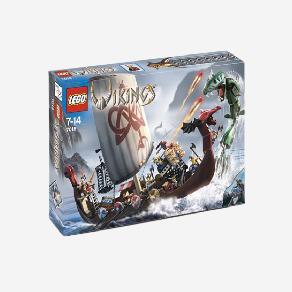 레고 바이킹 배틀쉽(Lego Viking Ship Challenges the Midgard Serpent) - 2