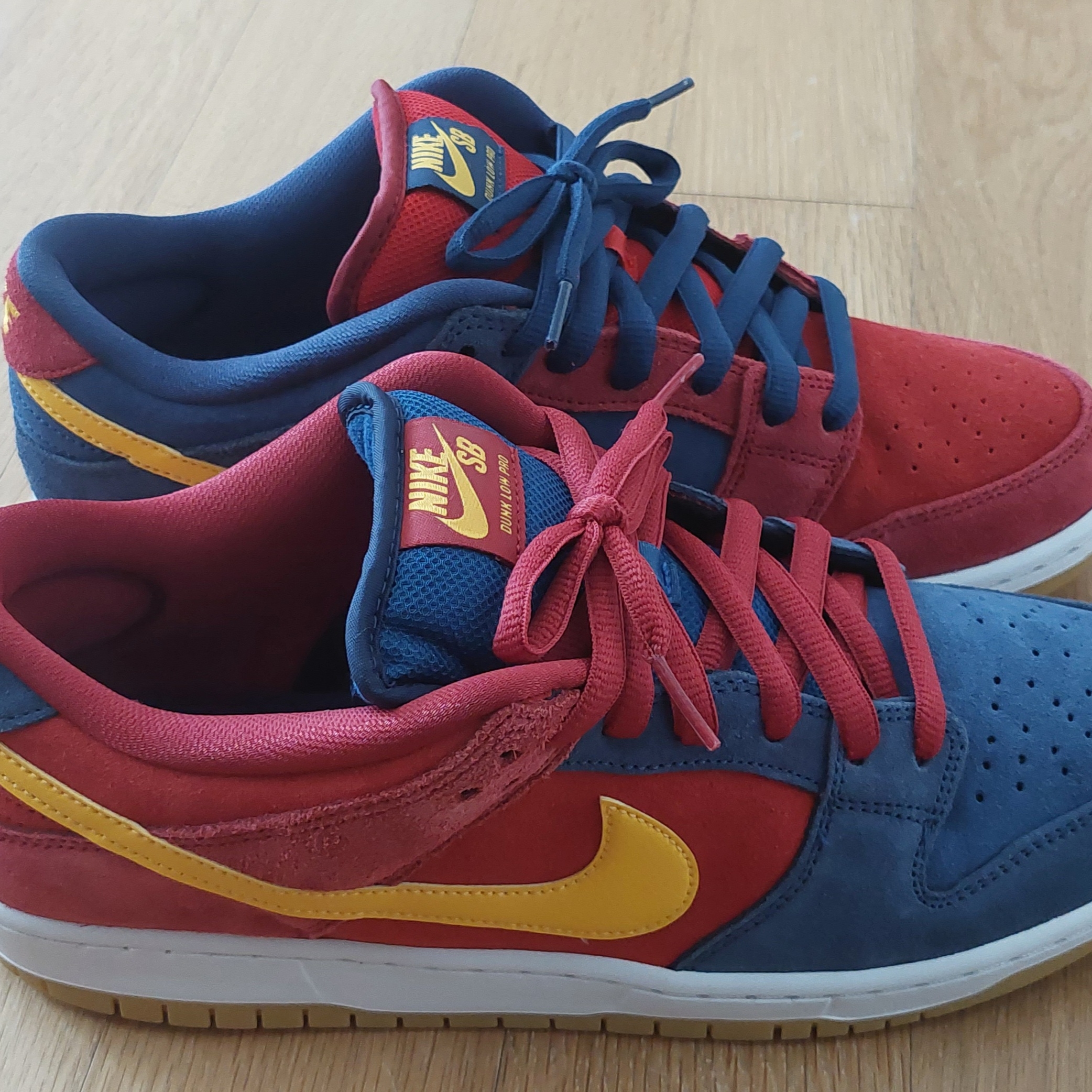 Nike SB Dunk Low Pro Premium Barcelona 착용 스타일 - 2