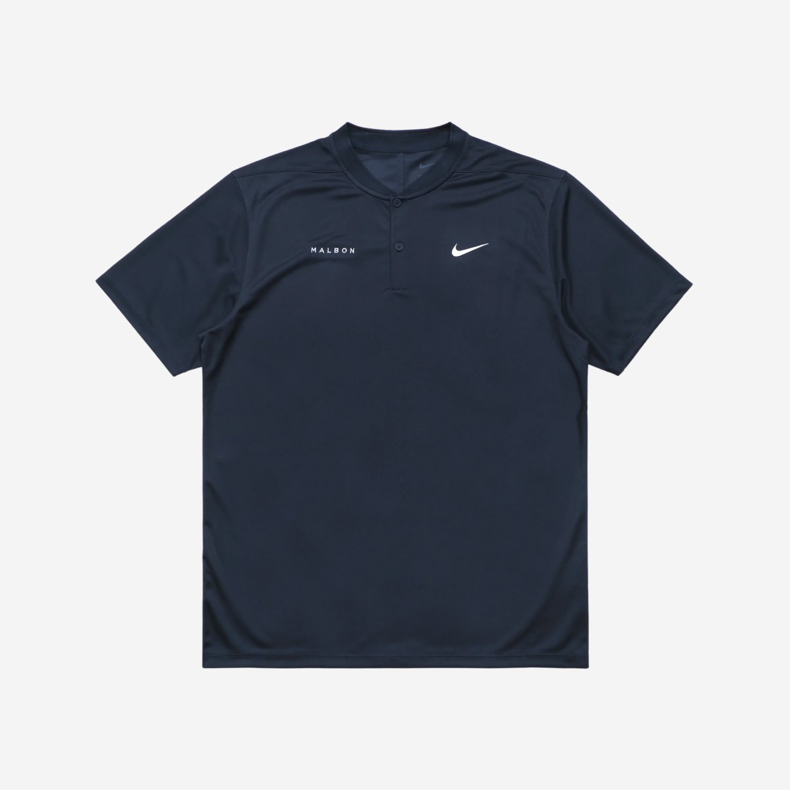 Malbon Golf x Nike Dri-Fit Victory Blade Polo Obsidian 상세 이미지 1