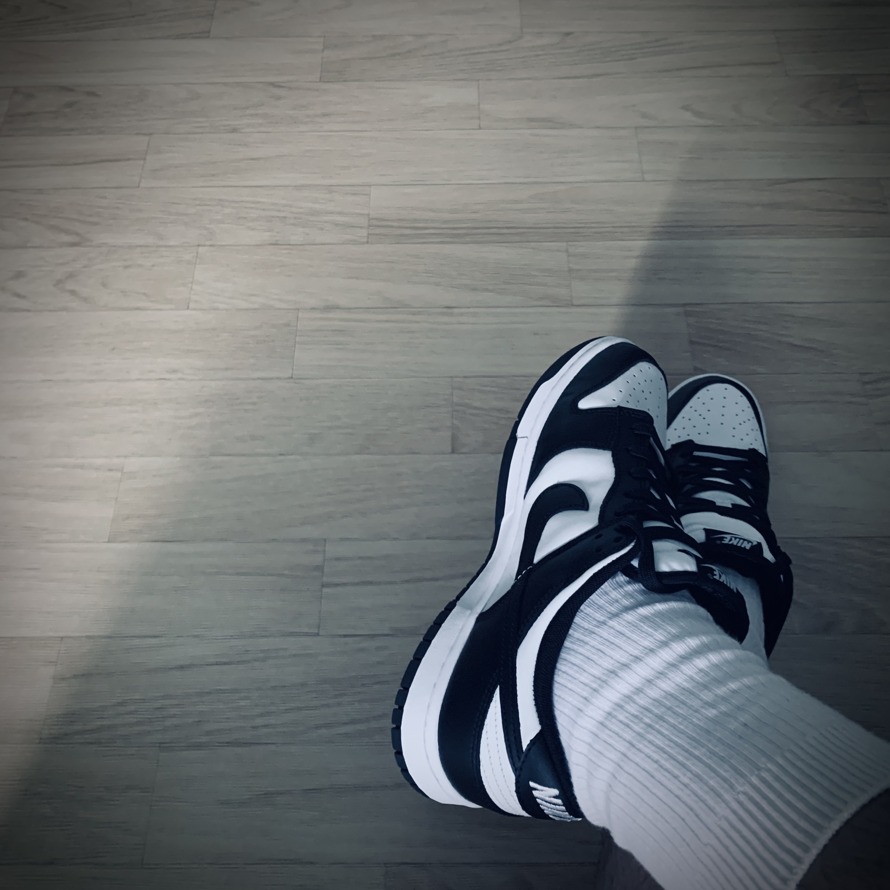 Nike Dunk Low Retro Black 착용 스타일