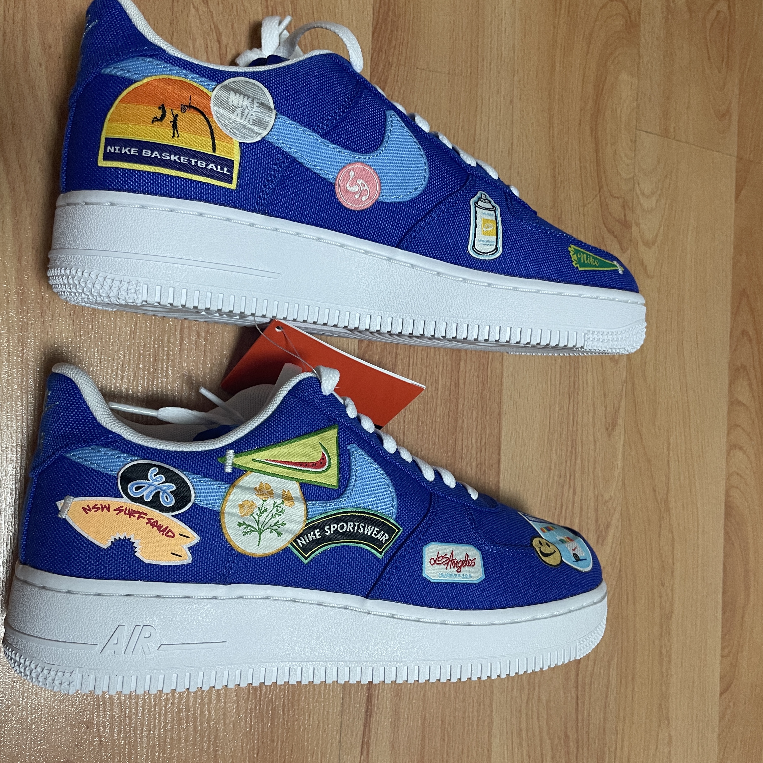 Nike Air Force 1 '07 PRM Patched Up 착용 스타일 - 2