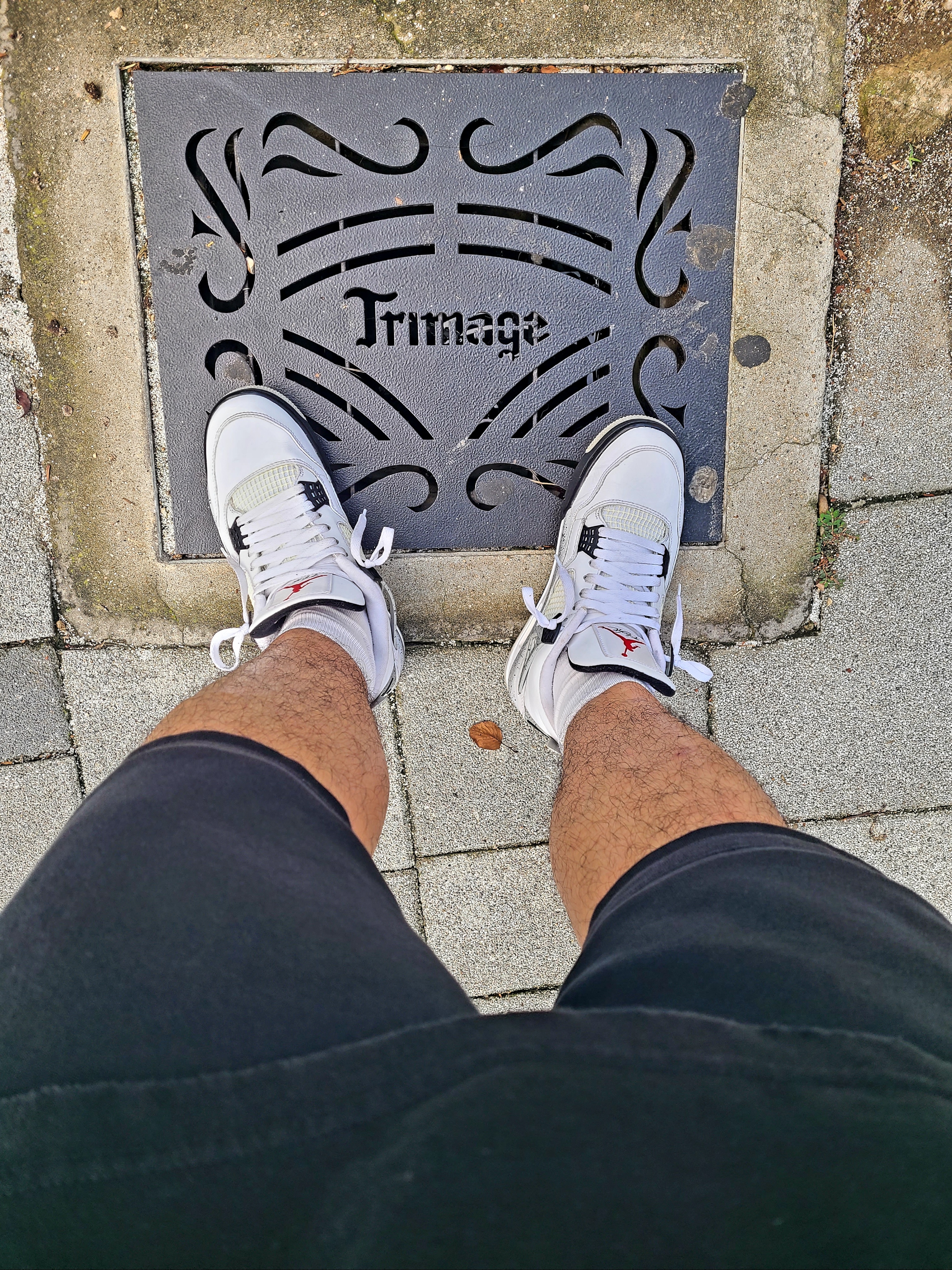 Jordan 3 Retro UNC 2020, Jordan 4 Retro OG White Cement 2016 착용 스타일 - 2