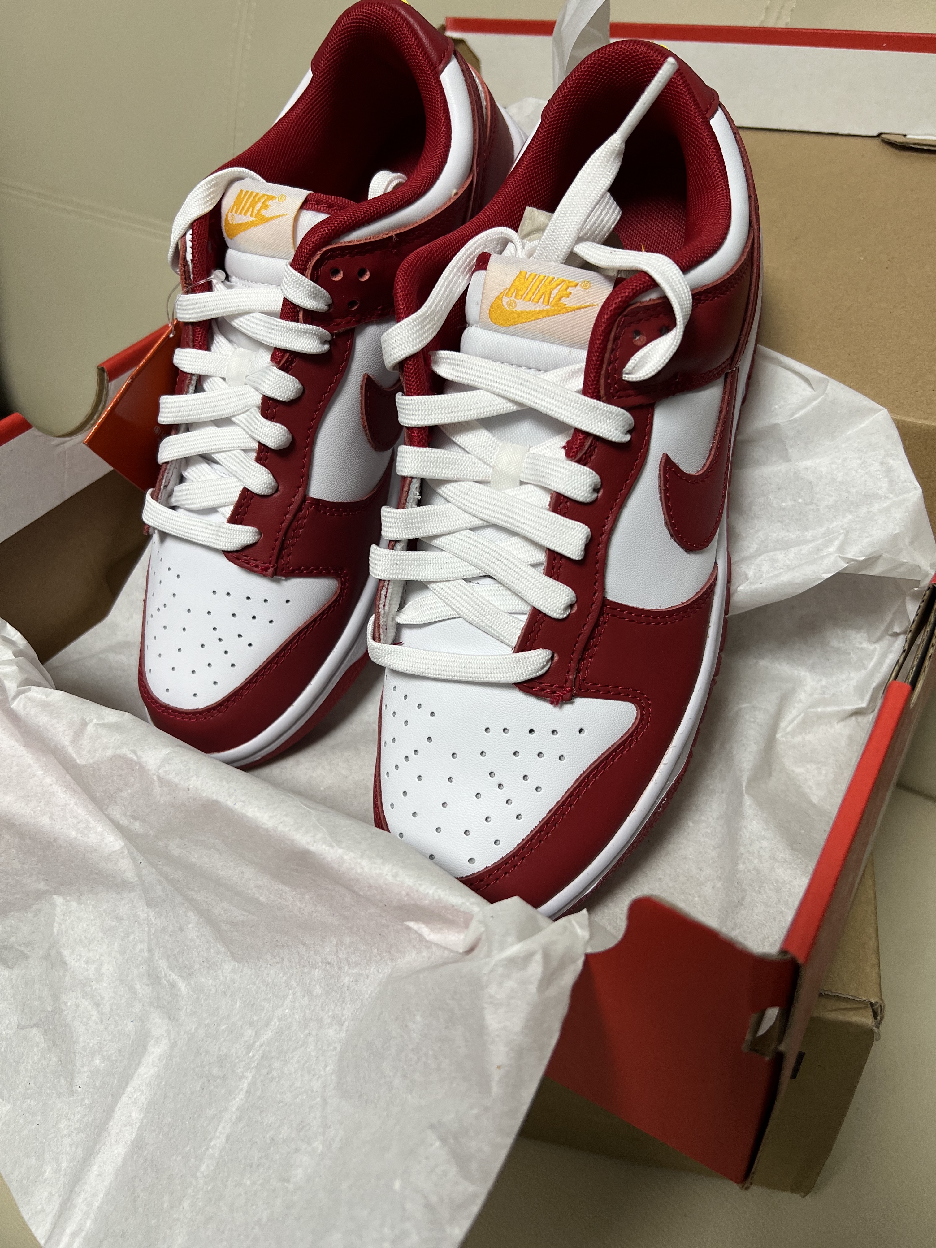 Nike Dunk Low Retro Gym Red 착용 스타일 - 3