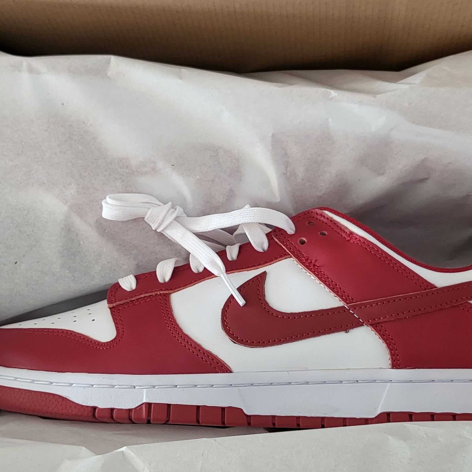 Nike Dunk Low Retro Gym Red 착용 스타일 - 3