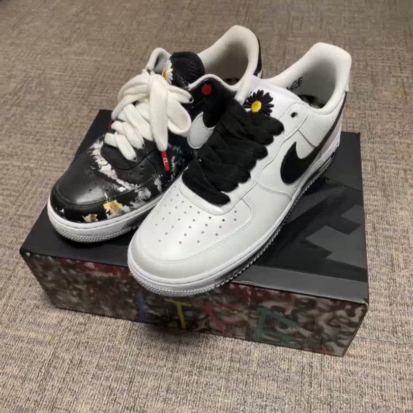 Nike x Peaceminusone Air Force 1 Low Para-Noise, Nike x Peaceminusone Air Force 1 Low Para-Noise 2.0 착용 스타일
