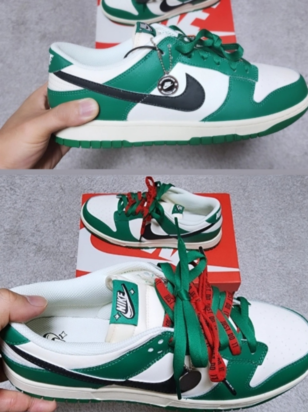 Nike Dunk Low Retro SE Jackpot Malachite 착용 스타일