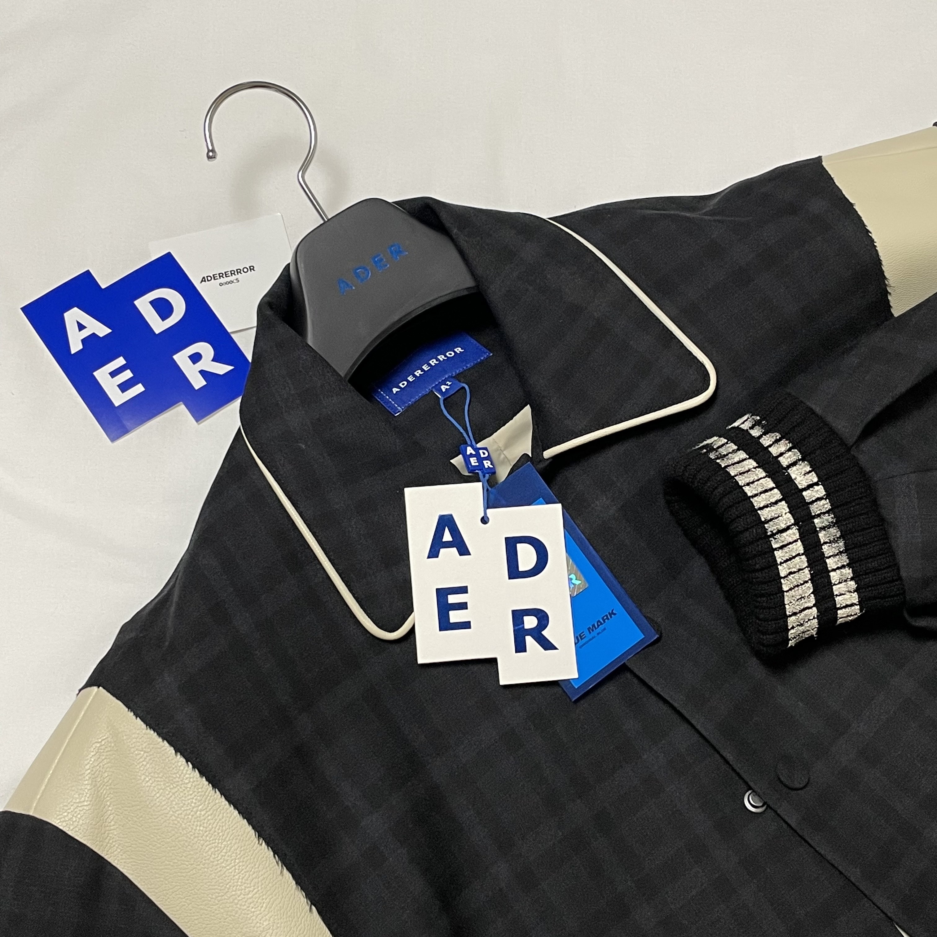 Ader Error Tedd Jacket Noir 착용 스타일