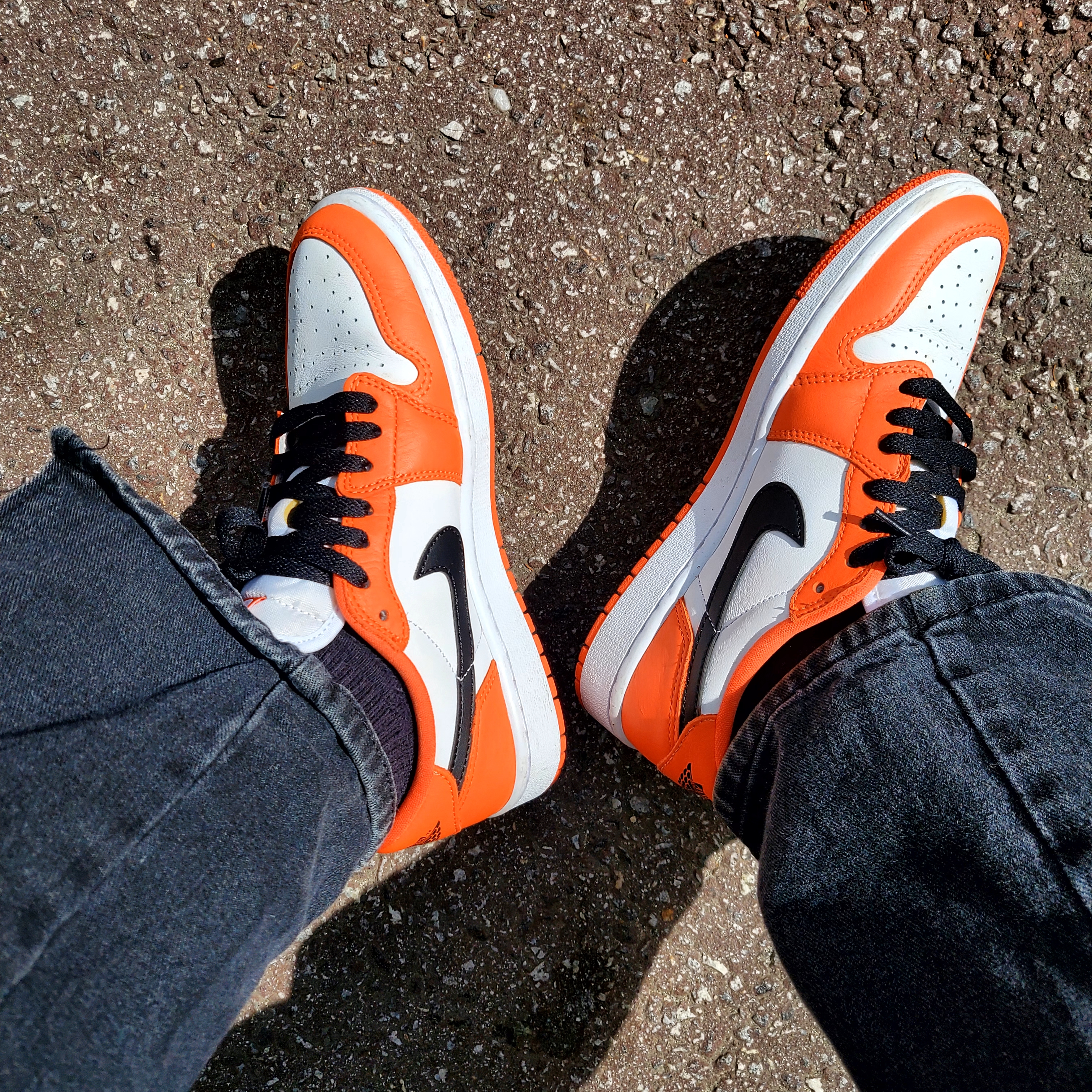 Jordan 1 Low OG Starfish, (W) Jordan 1 Low OG Starfish 착용 스타일 - 4