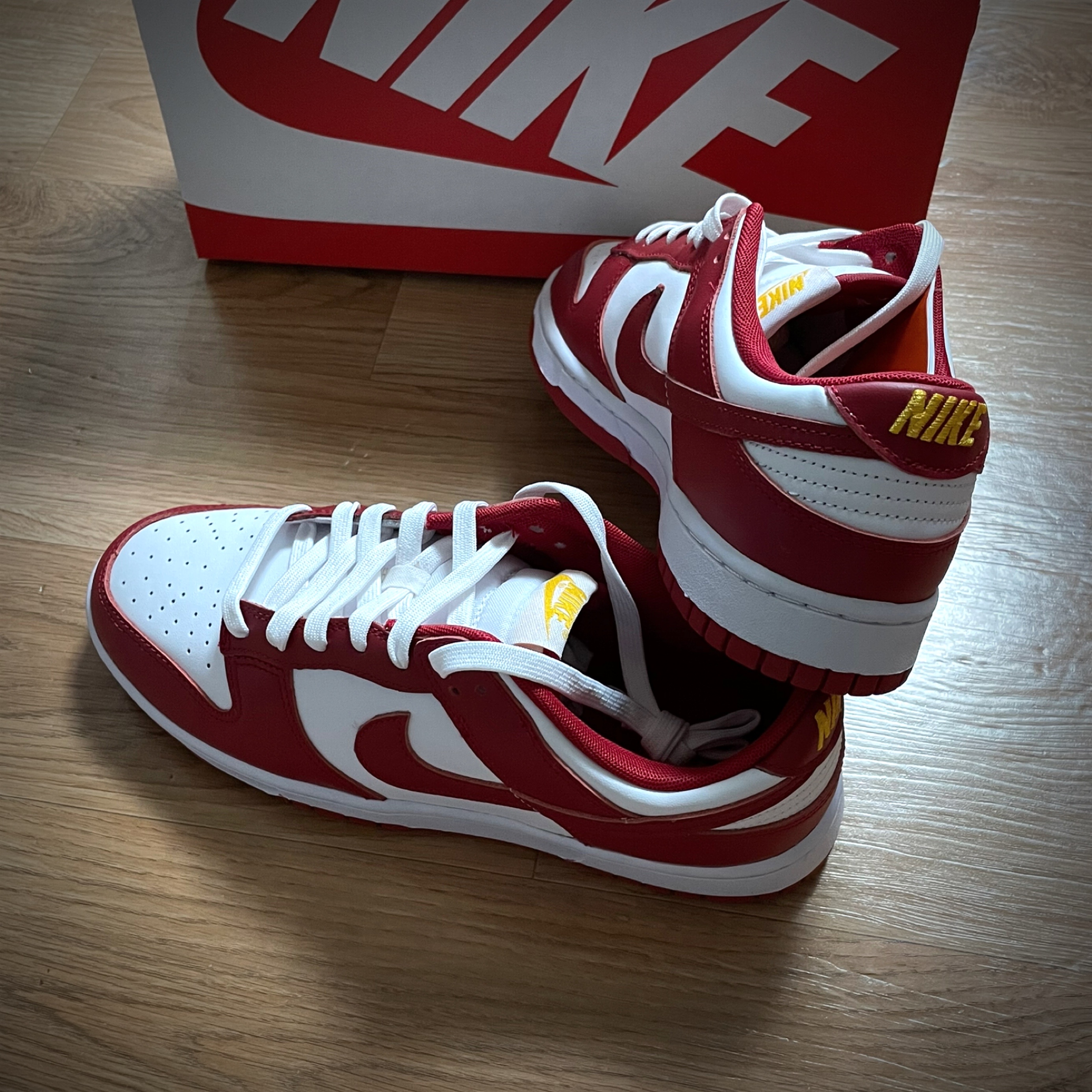 Nike Dunk Low Retro Gym Red 착용 스타일 - 3
