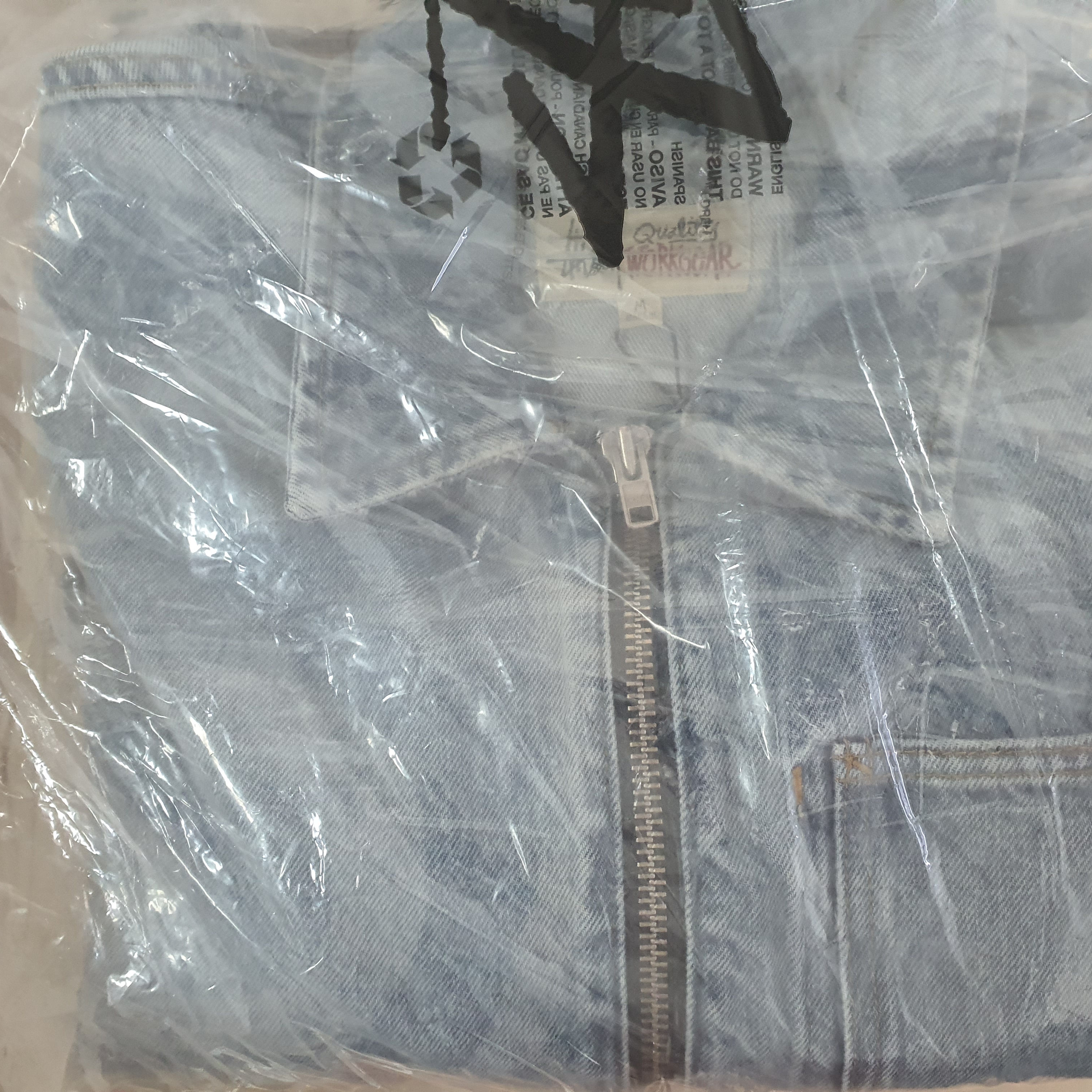 Stussy SS Link Zip Work Jacket Stone Wash 착용 스타일