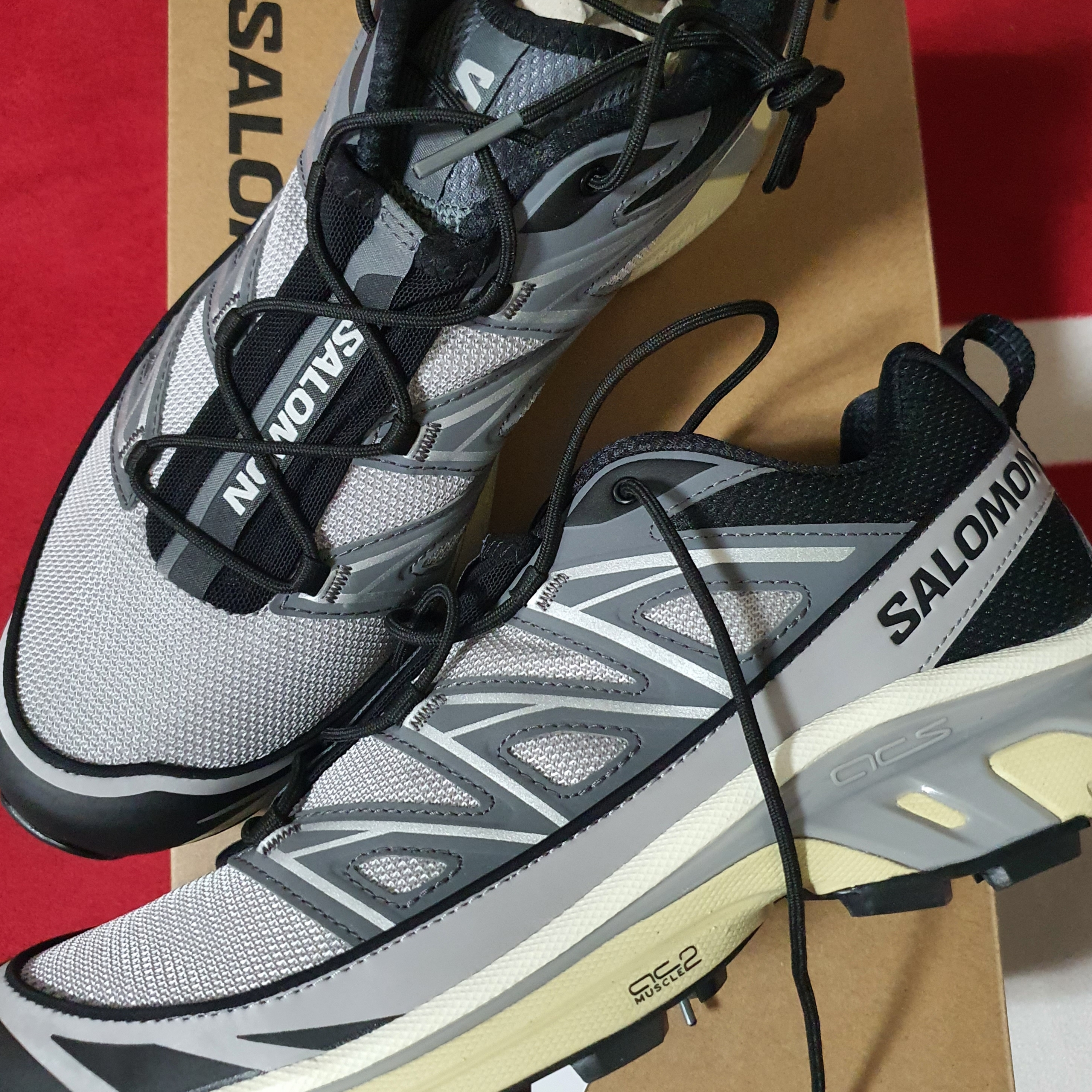 Salomon XT-6 Expanse Alloy Quiet Shade 착용 스타일 - 1