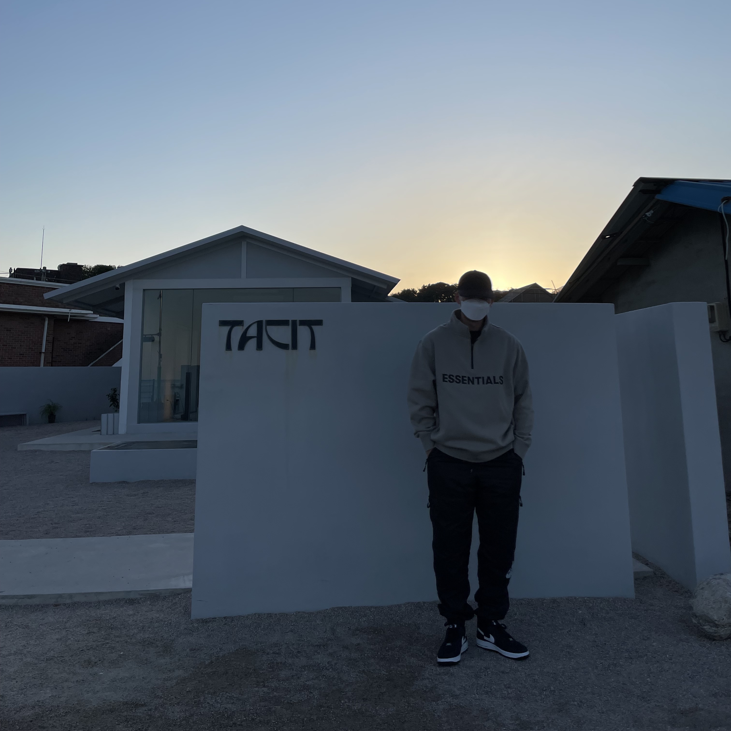 Essentials Half-Zip Pullover Taupe - 20FW, Nike x Comme des Garcons Shirt x Supreme Air Force 1 Low 2018 착용 스타일