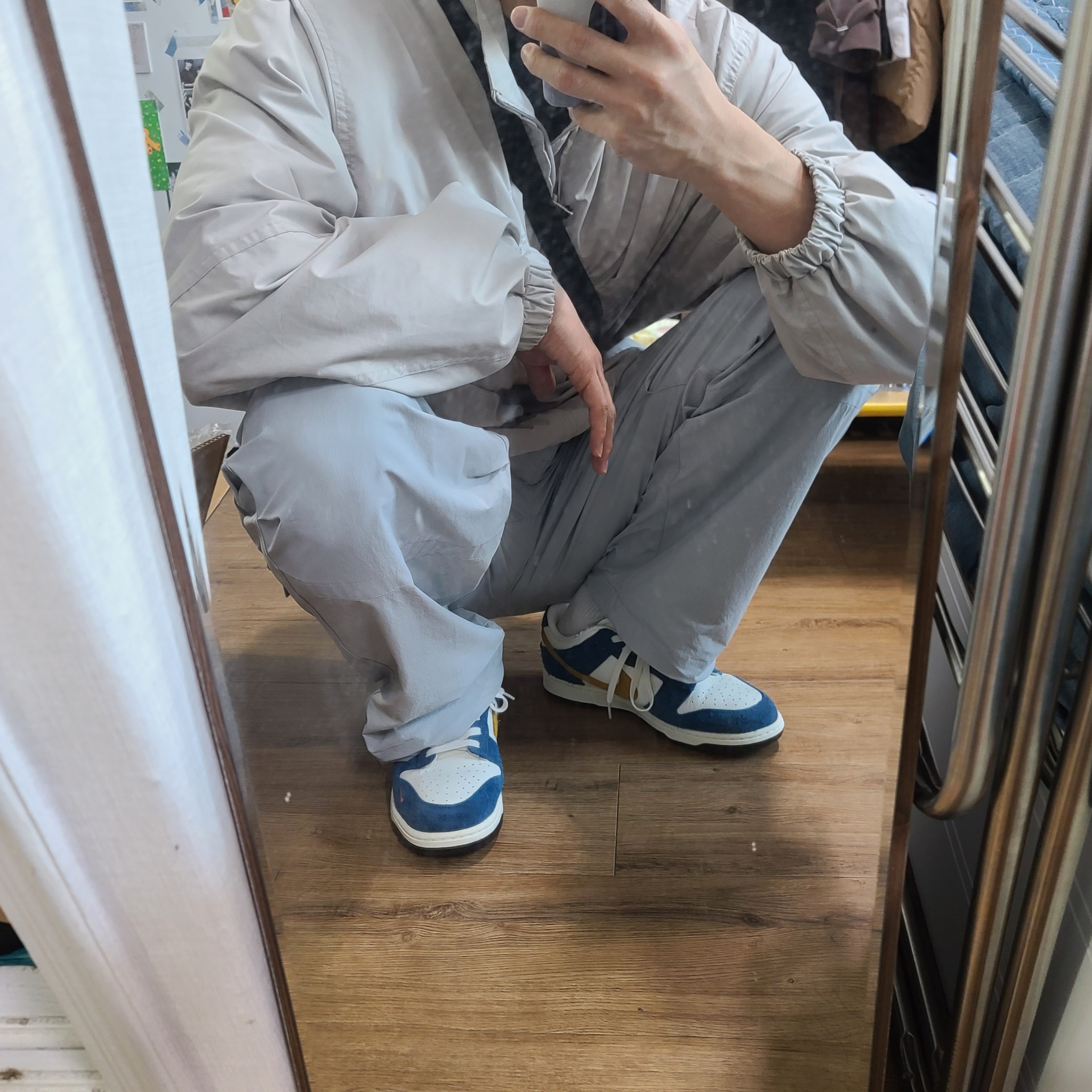 Nike x Kasina Dunk Low 80's Bus 착용 스타일