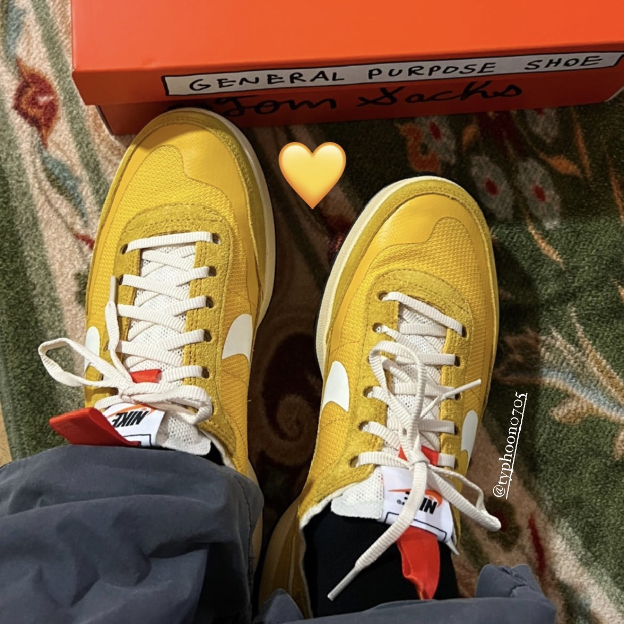 Nike x Tom Sachs General Purpose Shoe Archive 착용 스타일 - 1