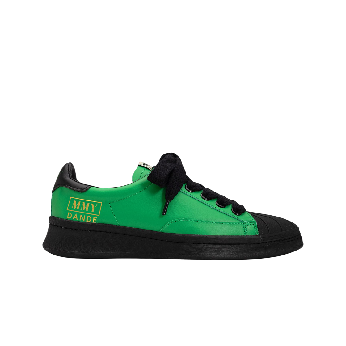 (W) 메종 미하라 야스히로 단데 OG 솔 레더 로우탑 스니커즈 그린((W) Maison Mihara Yasuhiro Dande OG Sole Leather Low-top Sneakers Green) - 1