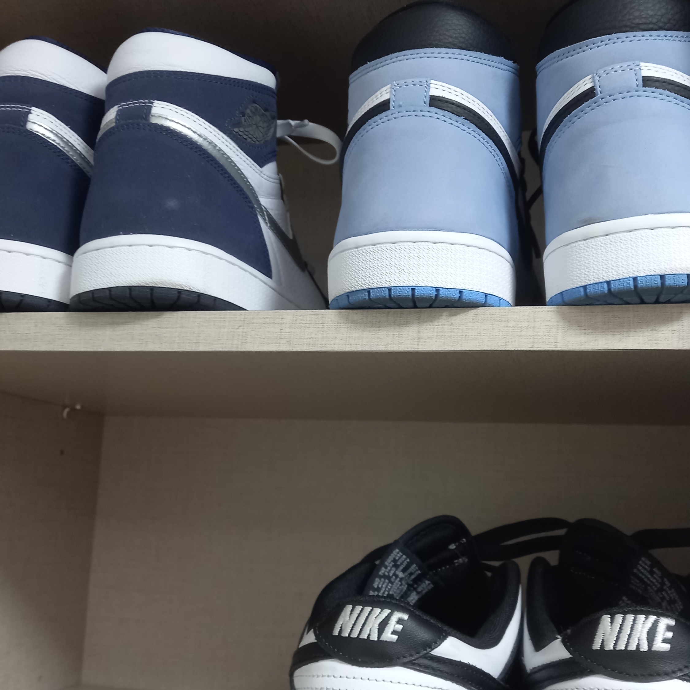 Jordan 1 Retro High OG CO.JP Midnight Navy, Jordan 1 Retro High OG University Blue 착용 스타일