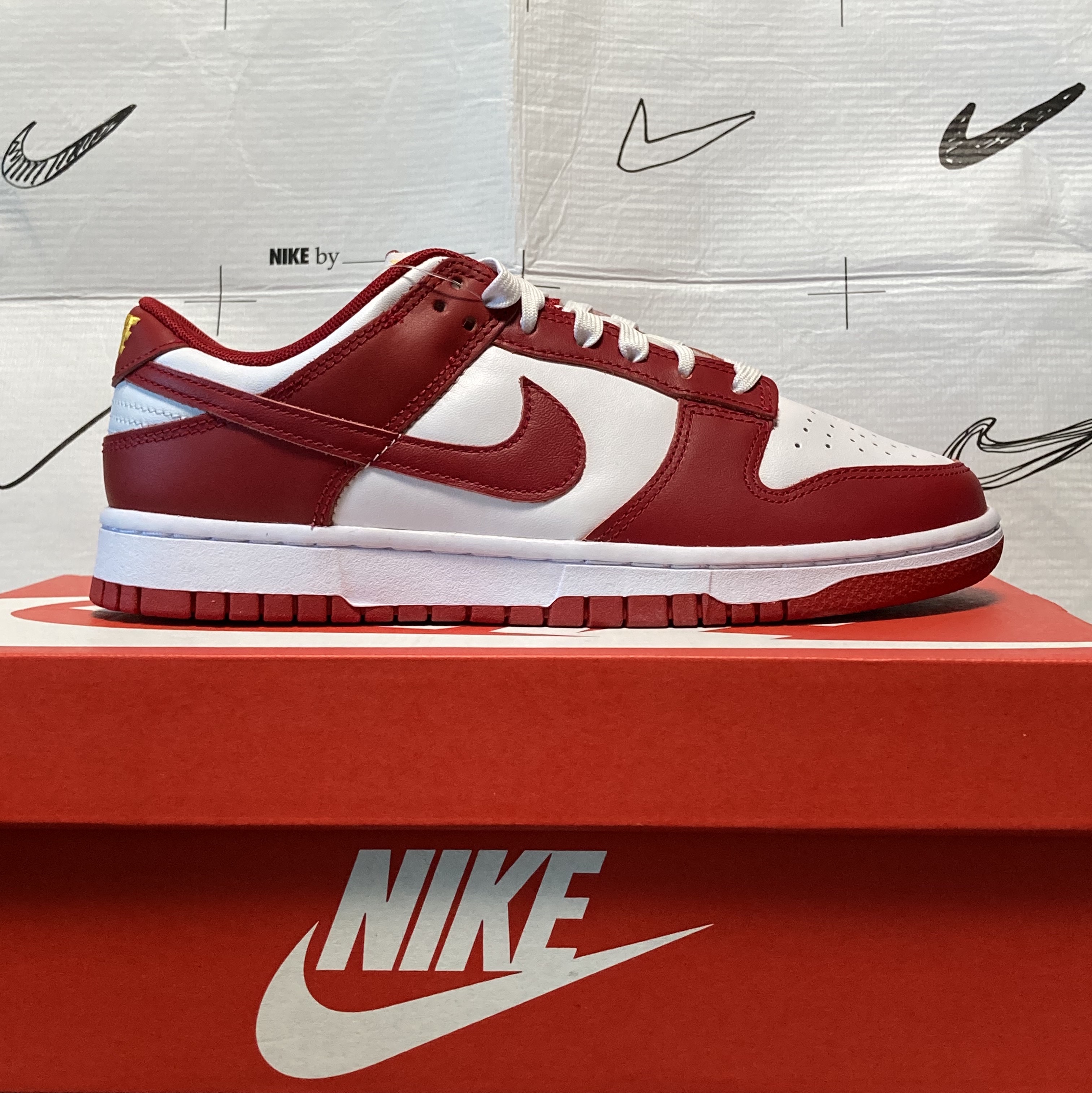 Nike Dunk Low Retro Gym Red 착용 스타일