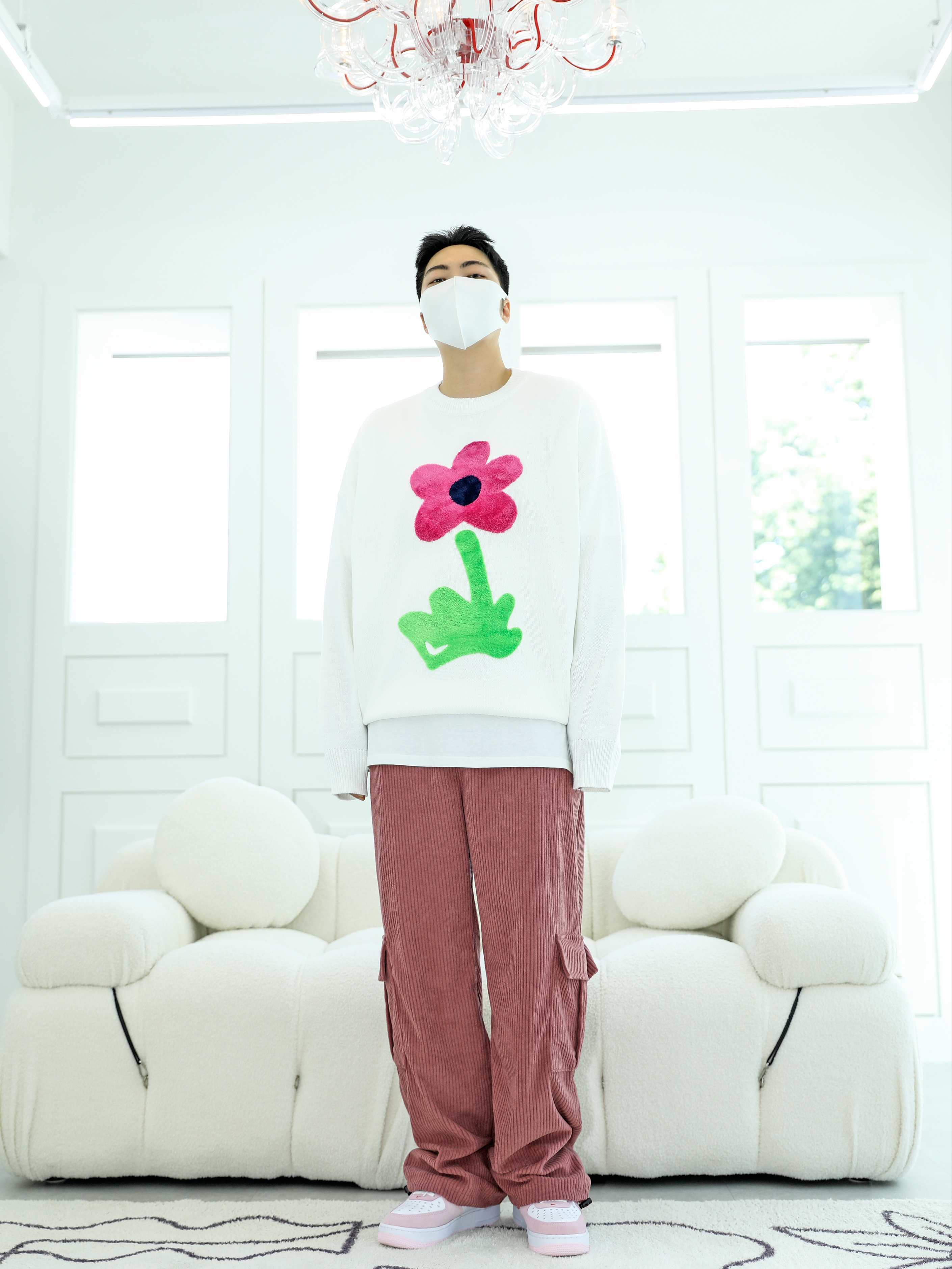 Nike Air Force 1 '07 QS Valentine's Day 착용 스타일 - 1