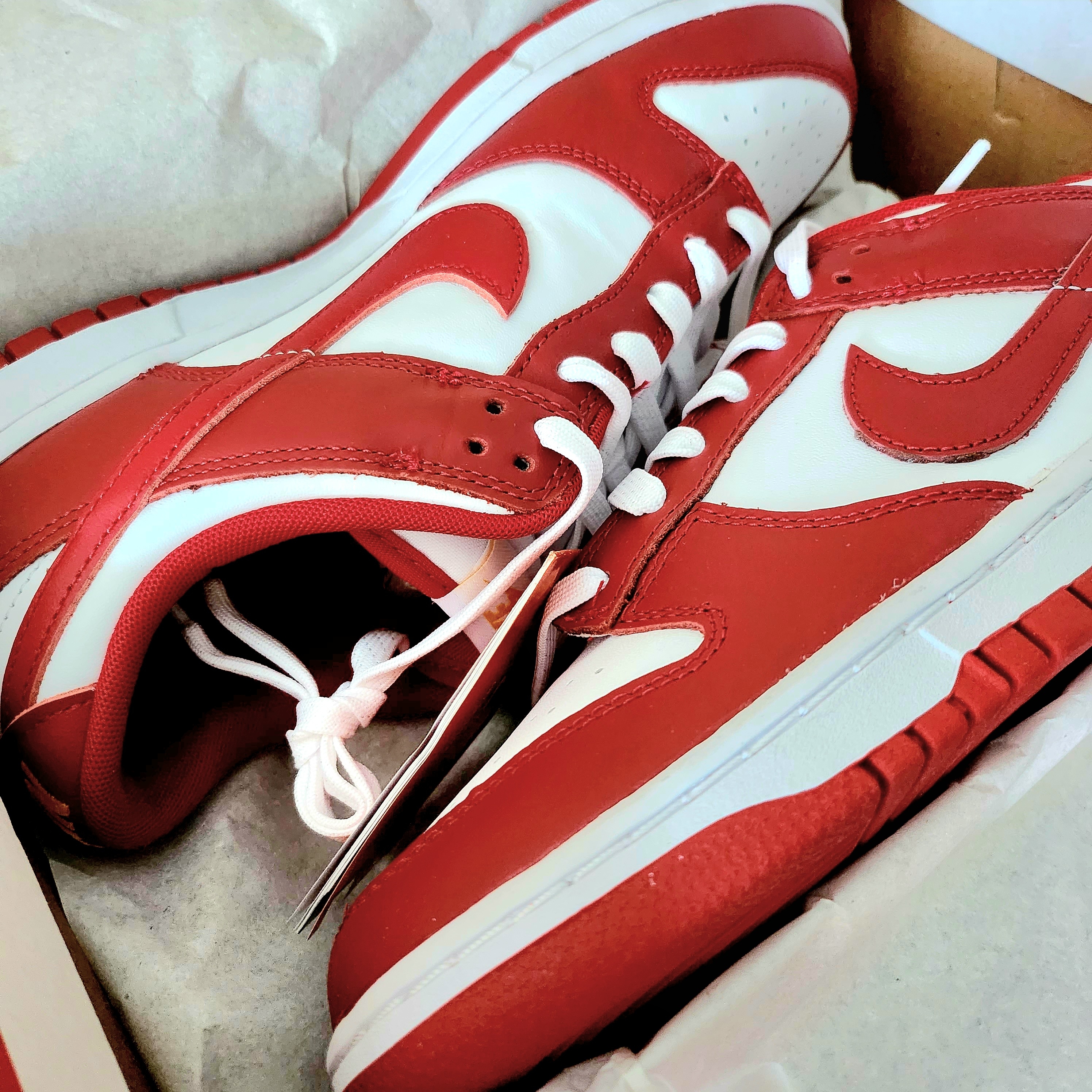 Nike Dunk Low Retro Gym Red 착용 스타일 - 3