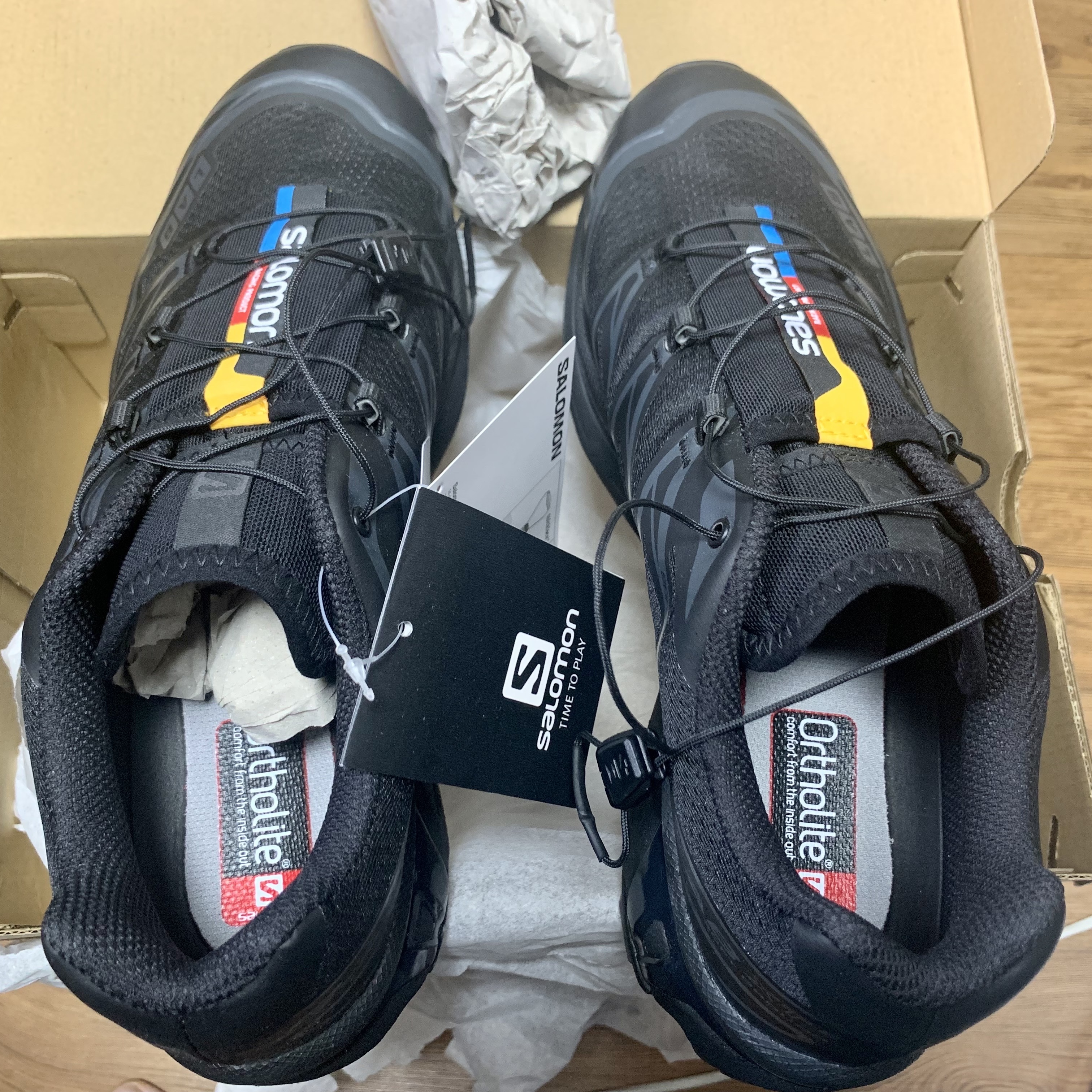 Salomon XT-6 ADV Black 착용 스타일 - 1