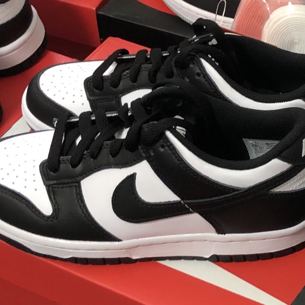 (W) Nike Dunk Low Black 착용 스타일