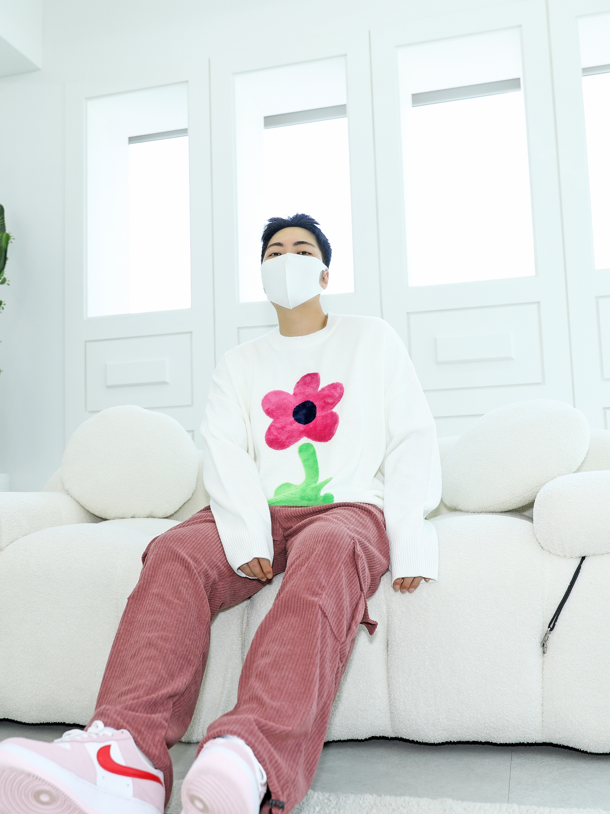 Nike Air Force 1 '07 QS Valentine's Day 착용 스타일 - 3