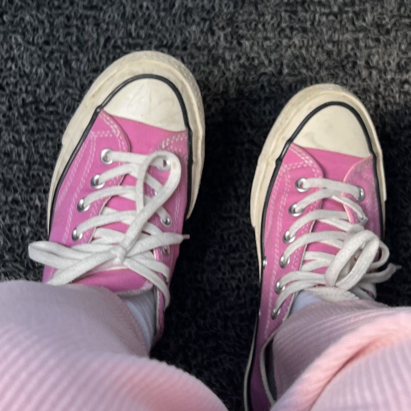 Converse Chuck 70 Ox Vintage Canvas Pink 착용 스타일
