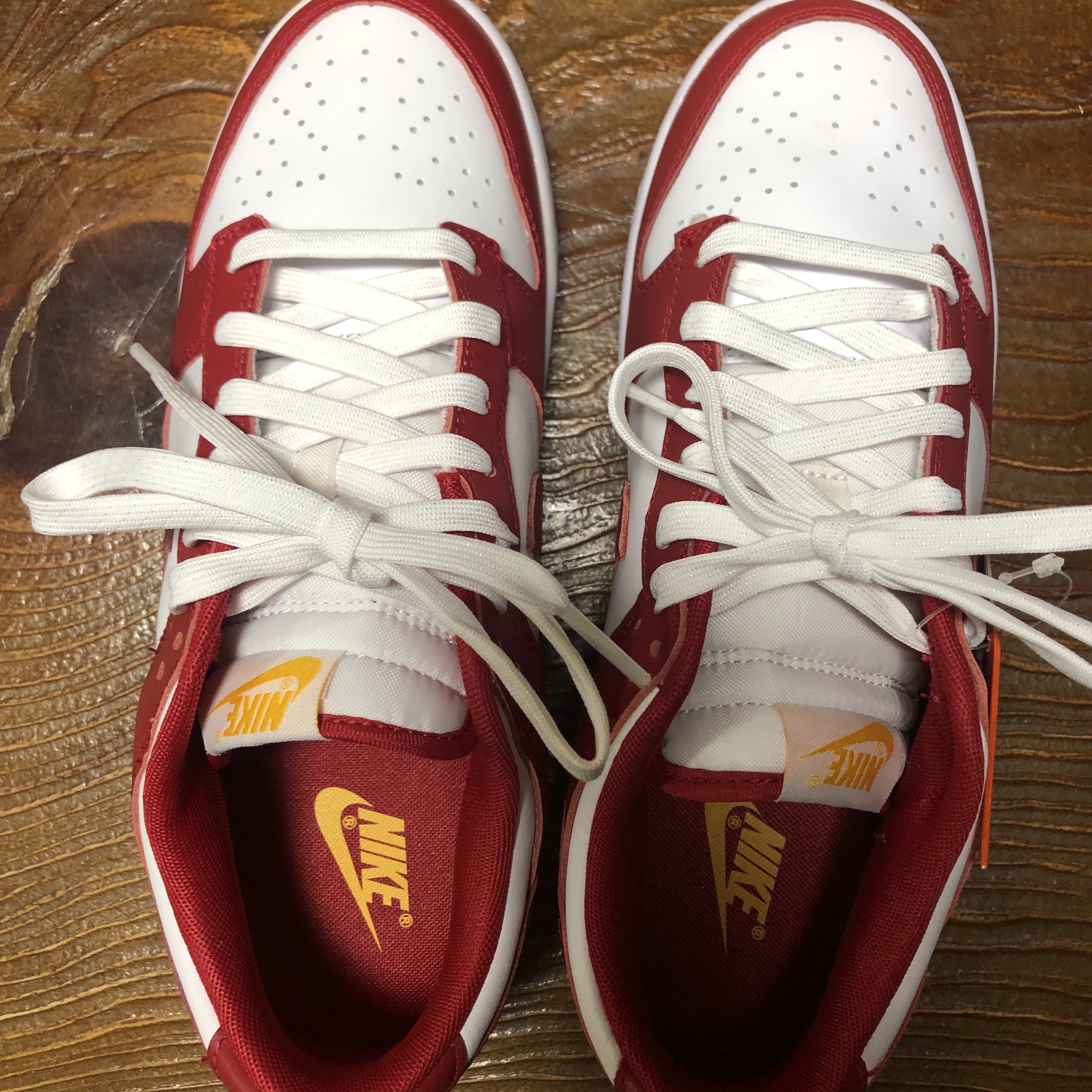 Nike Dunk Low Retro Gym Red 착용 스타일 - 2