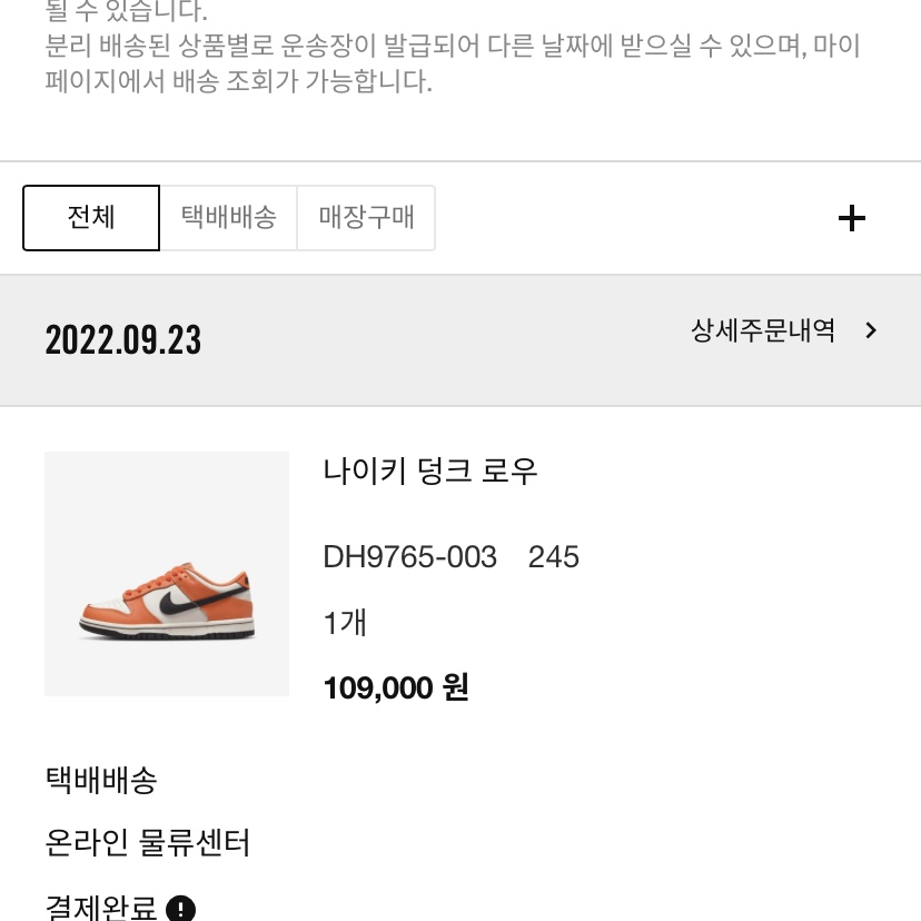 (GS) Nike Dunk Low Safety Orange 착용 스타일