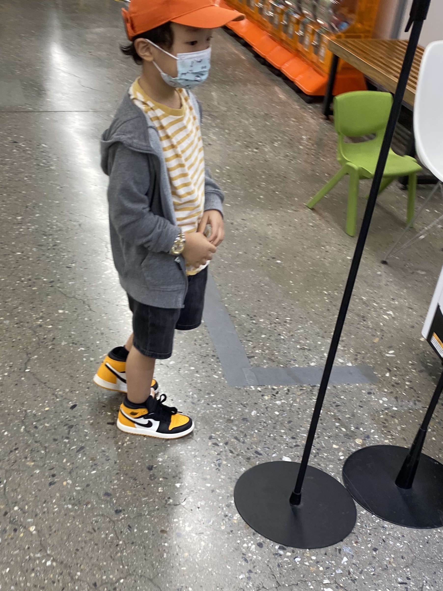 (PS) Jordan 1 Retro High OG Taxi 착용 스타일 - 4