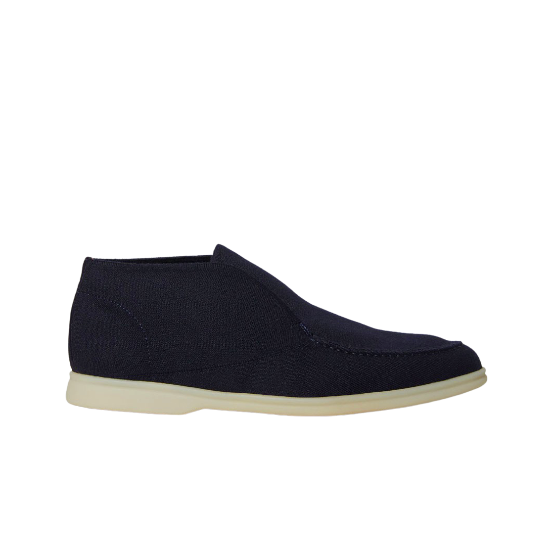 로로 피아나 오픈 니트 워크 앵클 부츠 네이비 블루(Loro Piana Open Knitted Walk Ankle Boot Navy Blue)