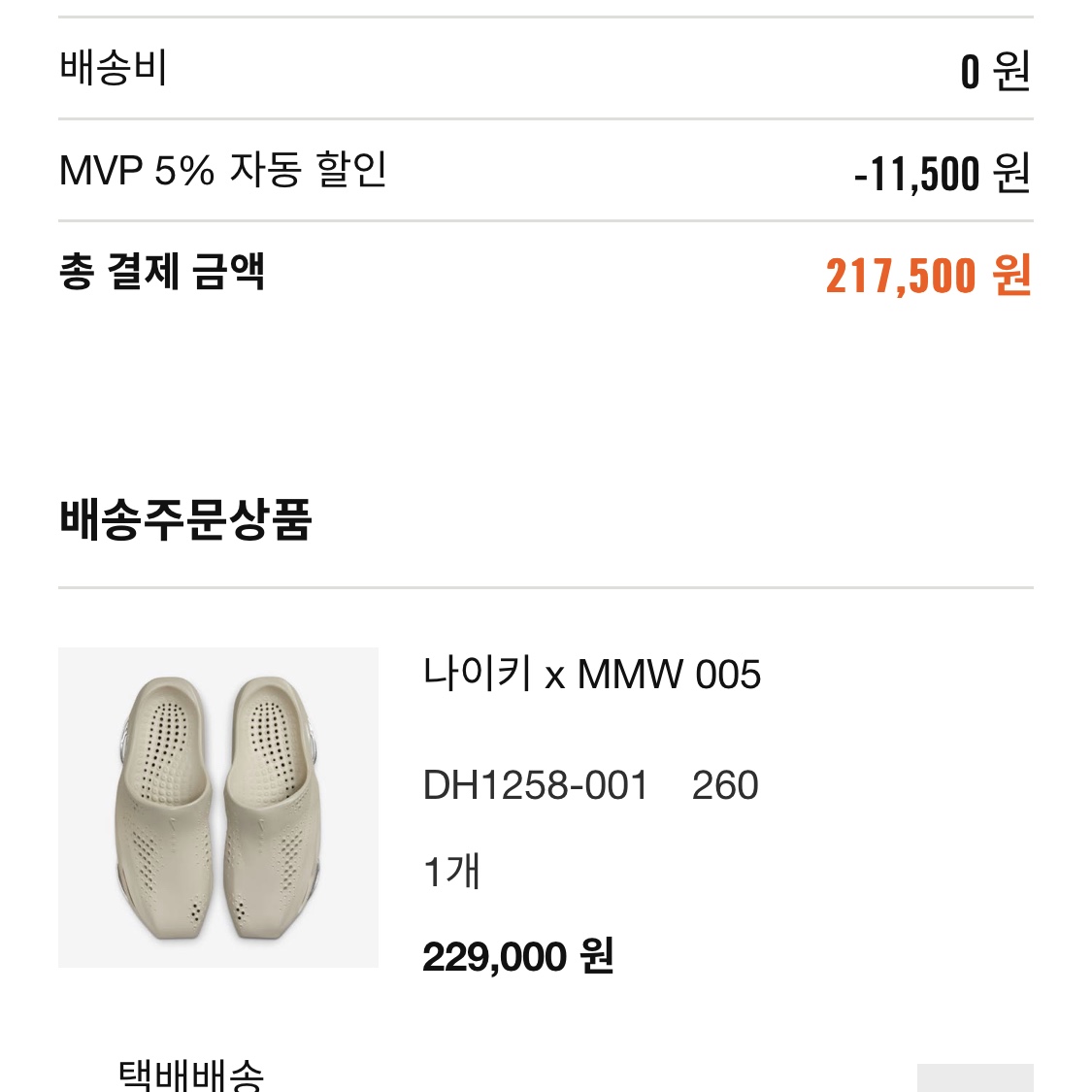 Nike x Matthew M Williams 005 Slide Light Bone and Chrome 착용 스타일