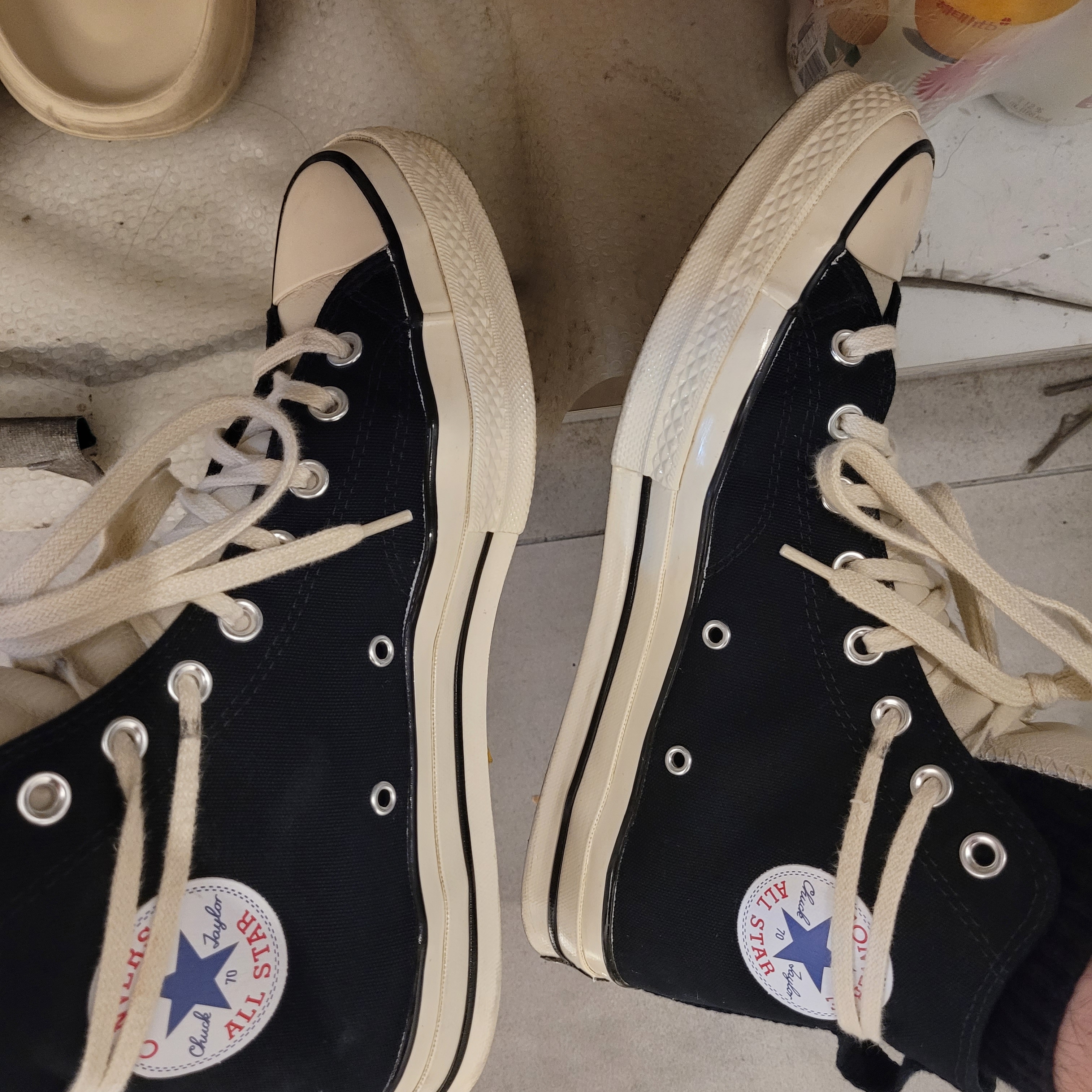 Converse x Fear of God Essentials Chuck 70 Hi Black 2020 착용 스타일