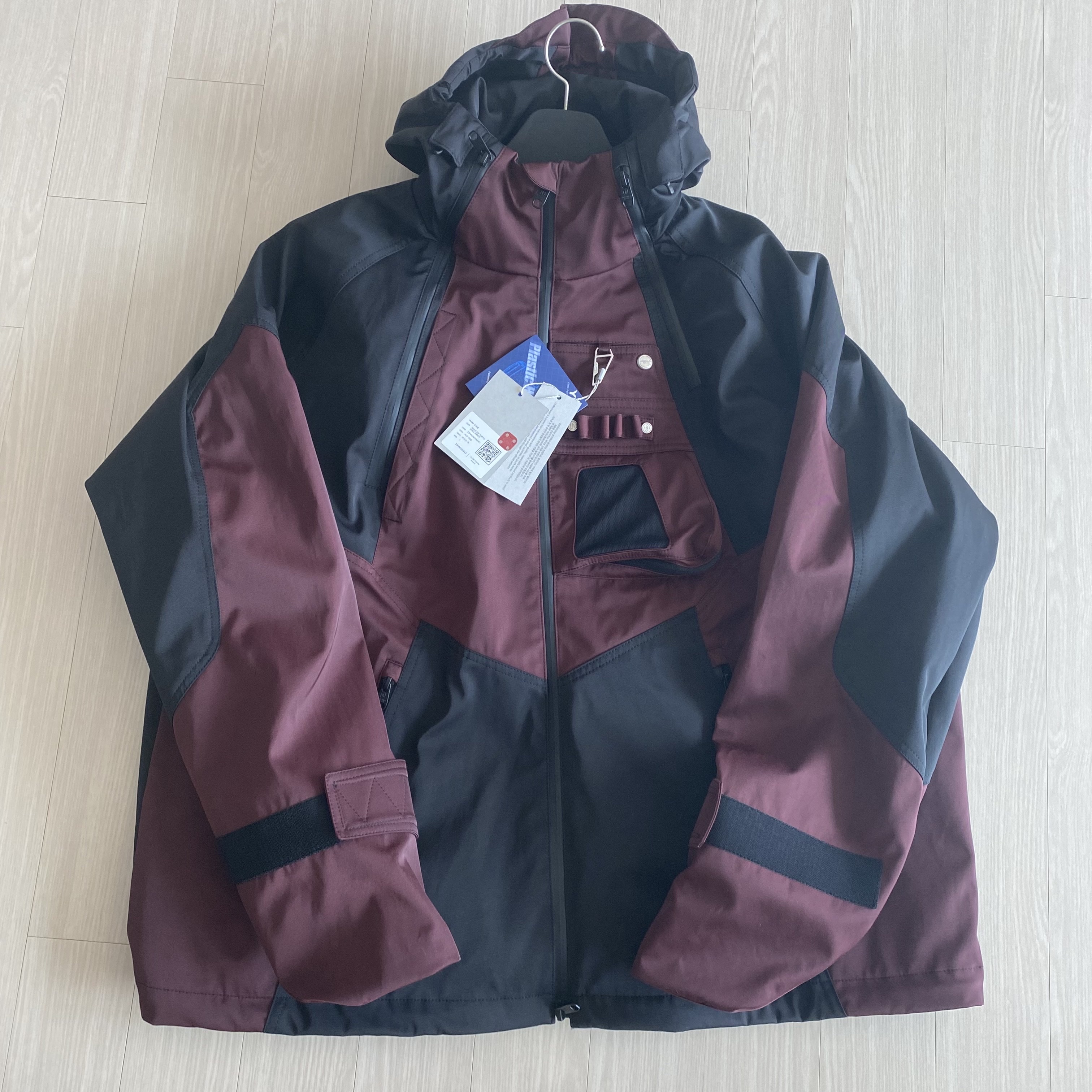 Undermycar Kame Multi Zip Turtle Shell Parka Hot Rod - 22FW 착용 스타일 - 2