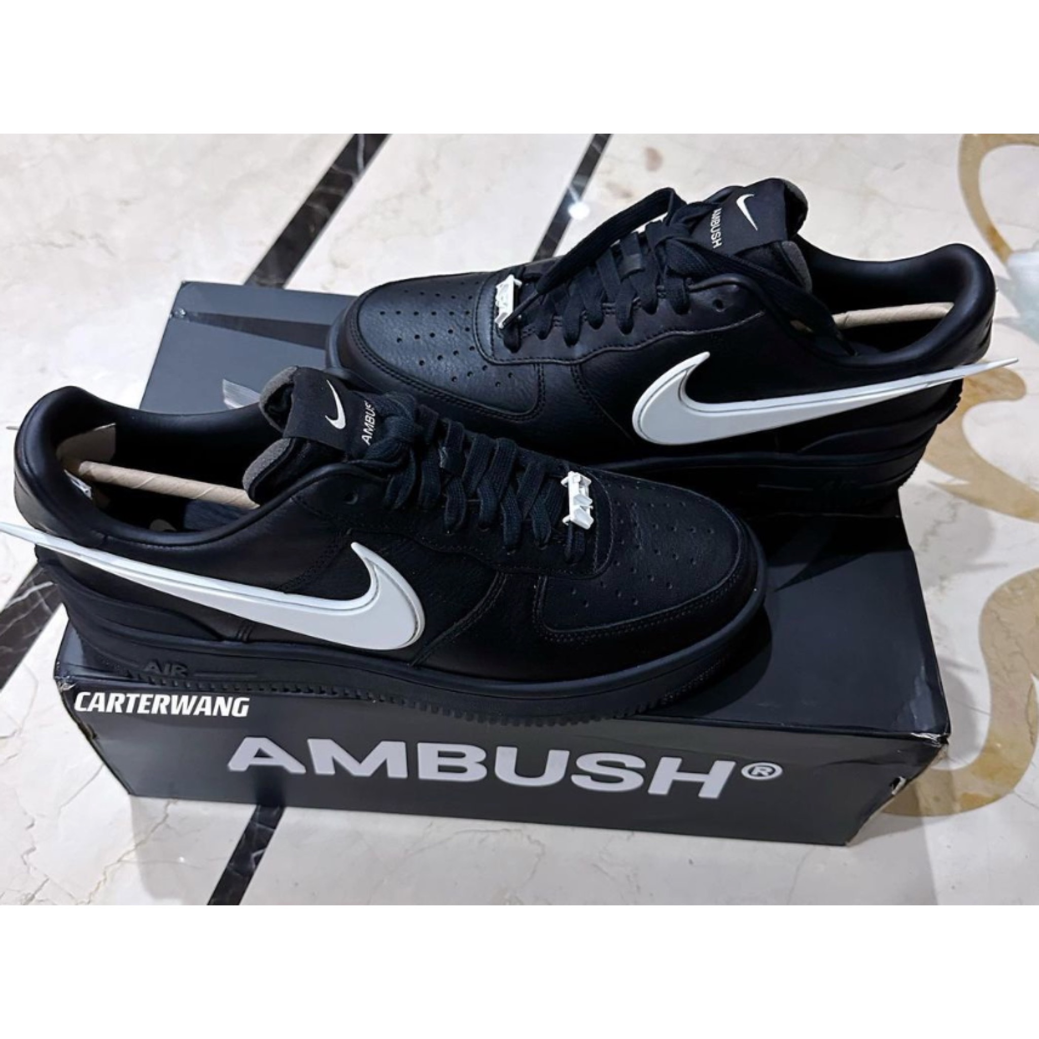 Nike x Ambush Air Force 1 Low SP Black, Nike x Ambush Air Force 1 Low SP Phantom 착용 스타일 - 3
