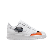 (W) Nike Air Force 1 '07 LX White and Safety Orange