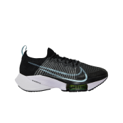 (W) Nike Air Zoom Tempo Next% Flyknit Black Glacier Ice