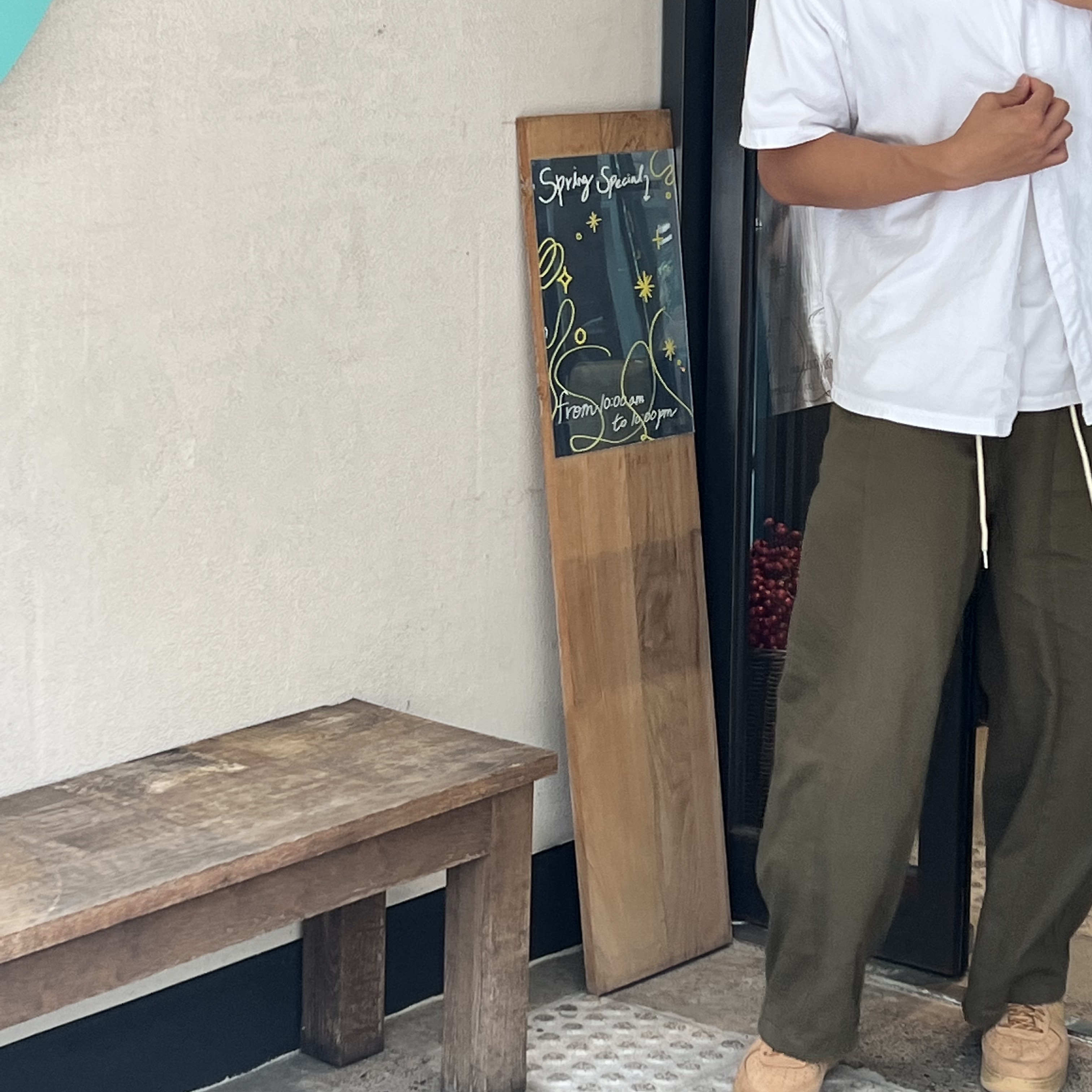 Nike Air Force 1 '07 WB Flax 착용 스타일