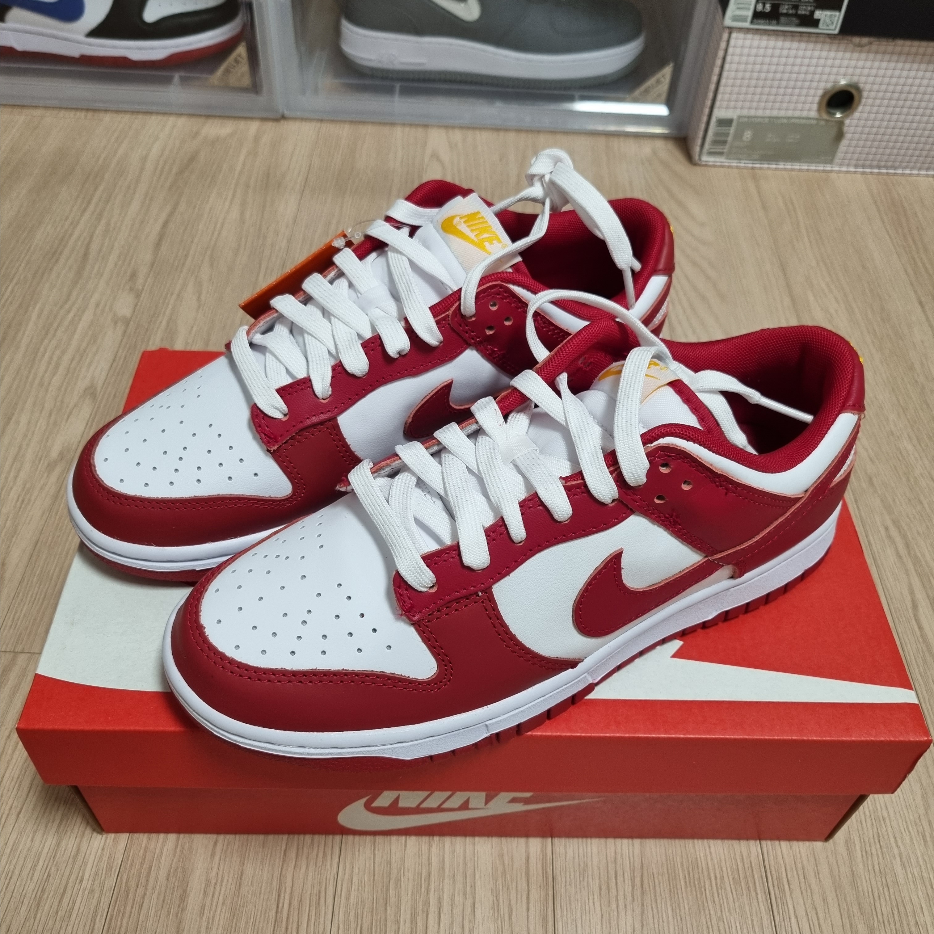 Nike Dunk Low Retro Gym Red 착용 스타일